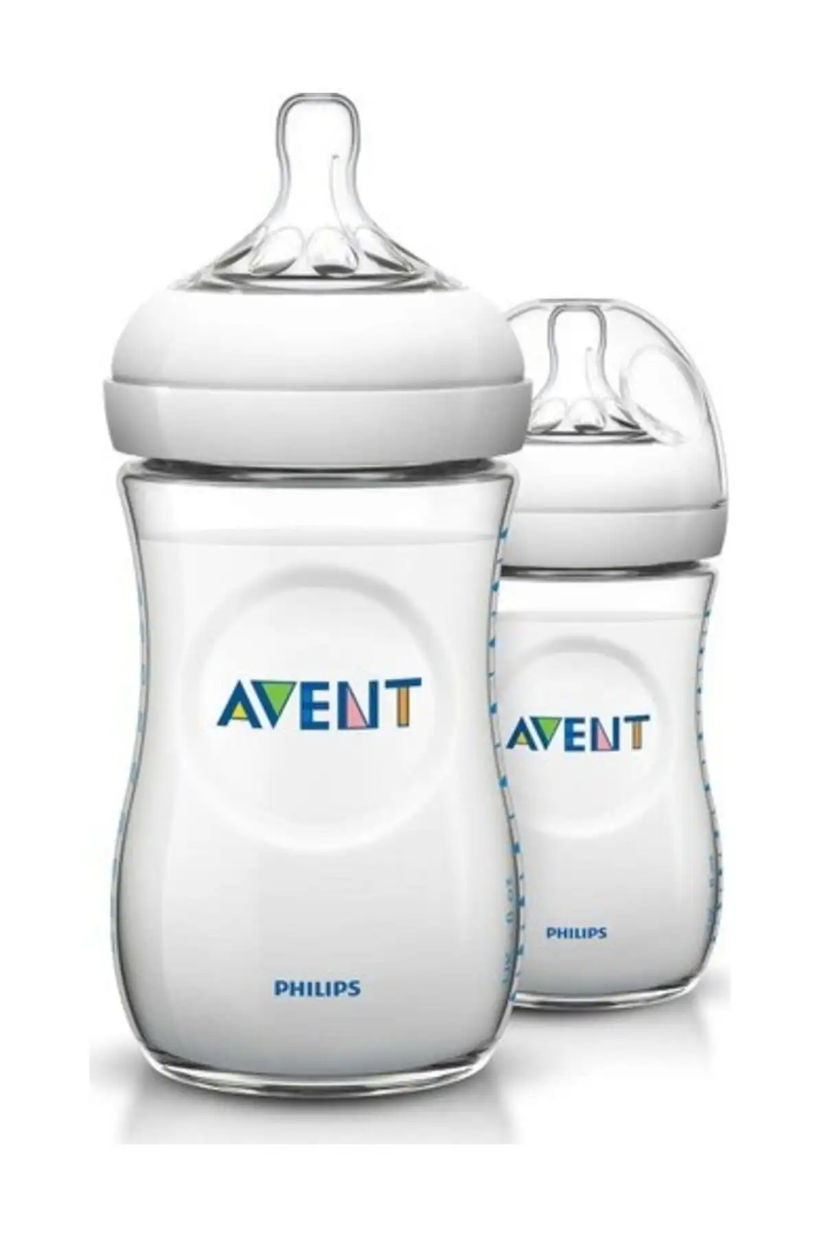 شیشه شیر نوزاد 260 میلی لیتری Avent Natural PP 2 عددی - غیر شیشه ای. برند   Philips Avent(فیلیپس اونت) به رنگ   در دسته پستانک