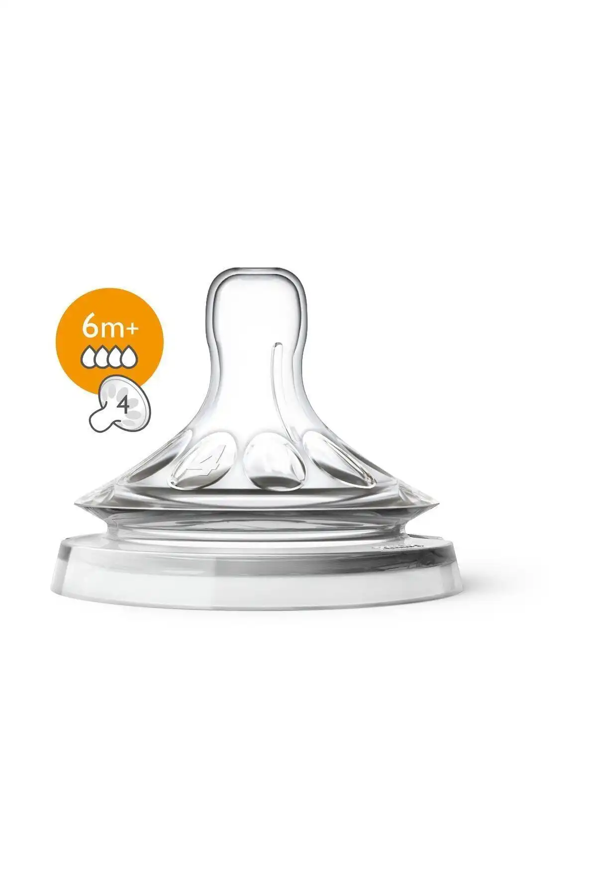 2 بسته بطری پستانک 3 سوراخ / طبیعی برند   Philips Avent(فیلیپس اونت) به رنگ   در دسته پستانک