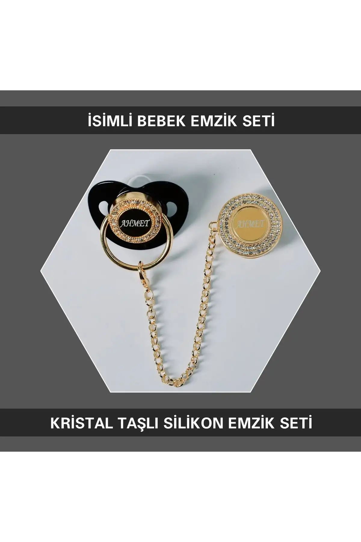 ست پستانک نوزاد سیلیکونی سنگ زیرکون (0-6 ماه) Ztse122 برند   به رنگ   در دسته پستانک