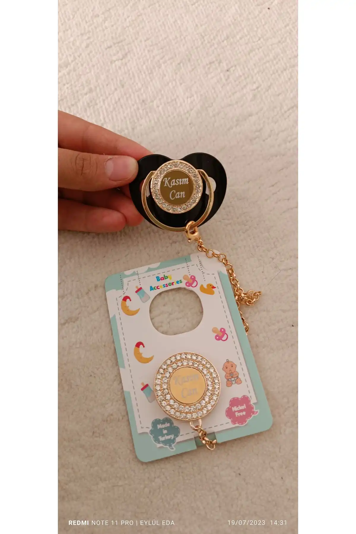 ست پستانک نوزاد سیلیکونی سنگ زیرکون (0-6 ماه) Ztse122 برند   به رنگ   در دسته پستانک