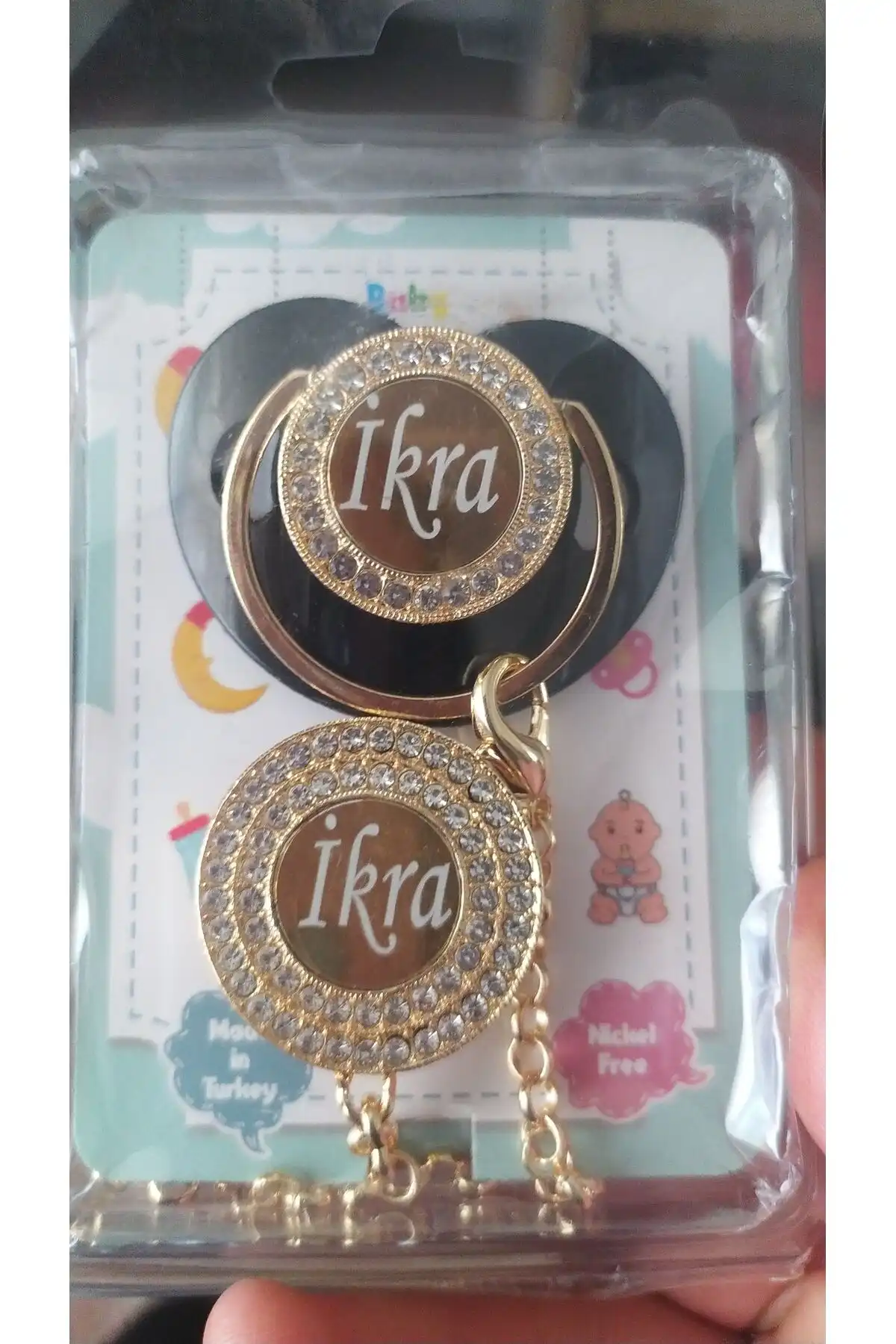 ست پستانک نوزاد سیلیکونی سنگ زیرکون (0-6 ماه) Ztse122 برند   به رنگ   در دسته پستانک