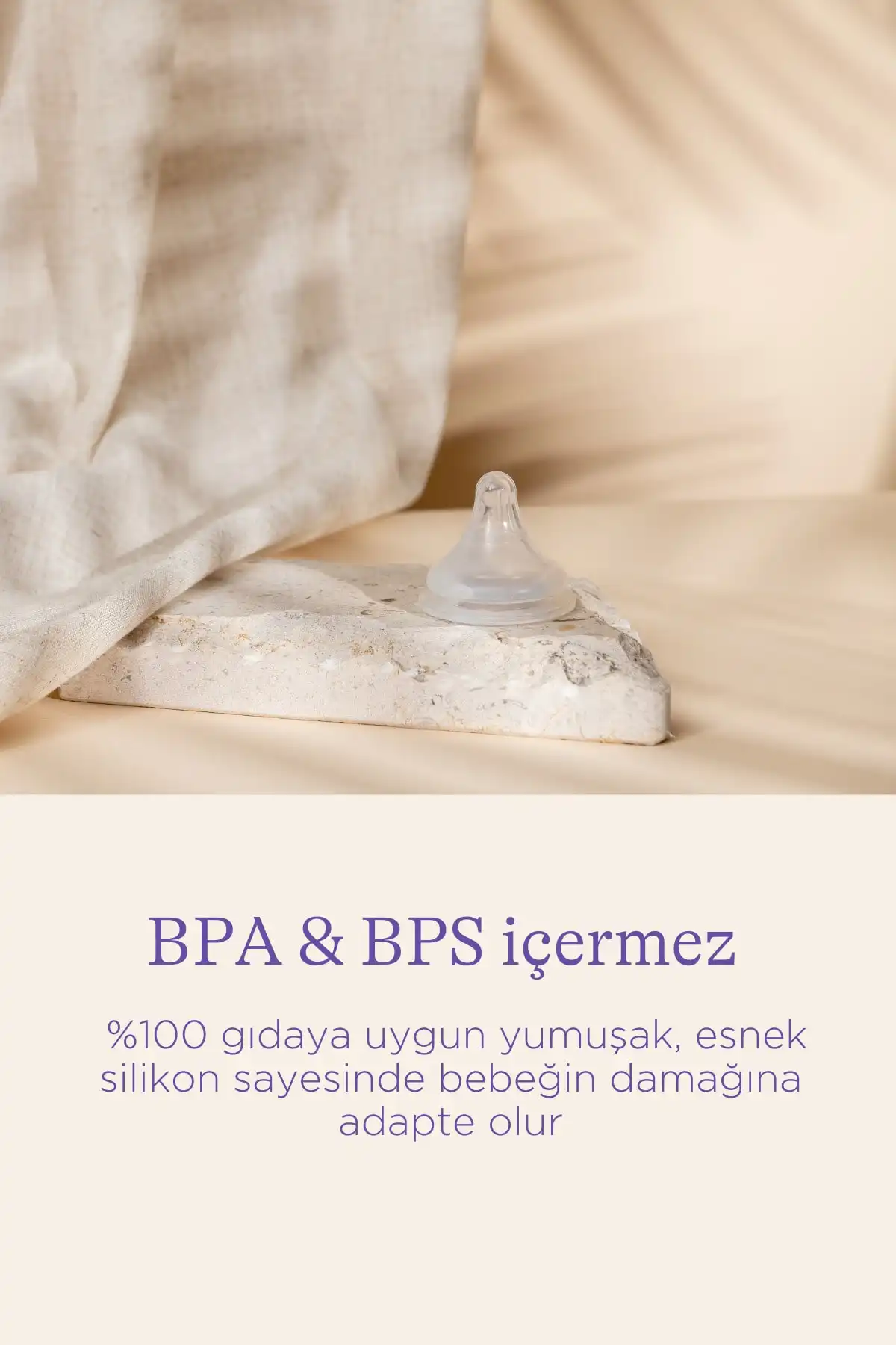 شیشه شیر 160 میلی لیتری طبیعی موج برند   LANSINOH(LANSINOH) به رنگ  سفید در دسته پستانک