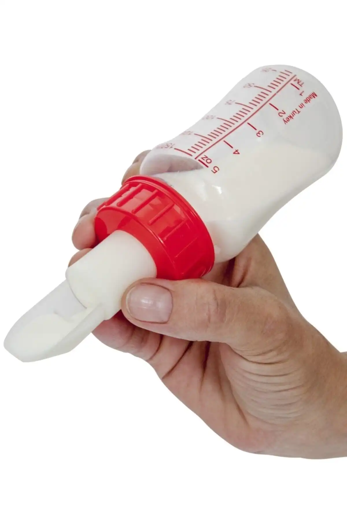 شیشه شیر تغذیه با قاشق بهبود یافته 60 میلی لیتری شیشه شیر نوزاد با قاشق برند   Eday(روز) به رنگ   در دسته پستانک