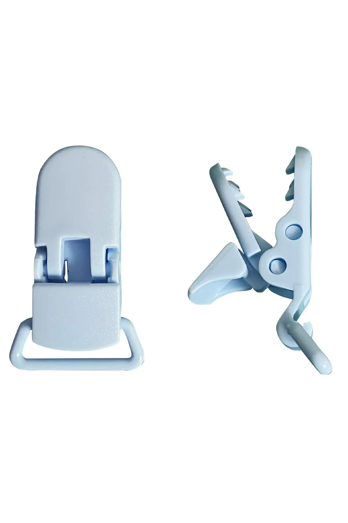 گیره پلاستیکی بند 3 تکه پنبه ای موسلین برای پستانک بچه نگهدارنده پستانک / زنجیر پستانک برند   به رنگ   در دسته پستانک