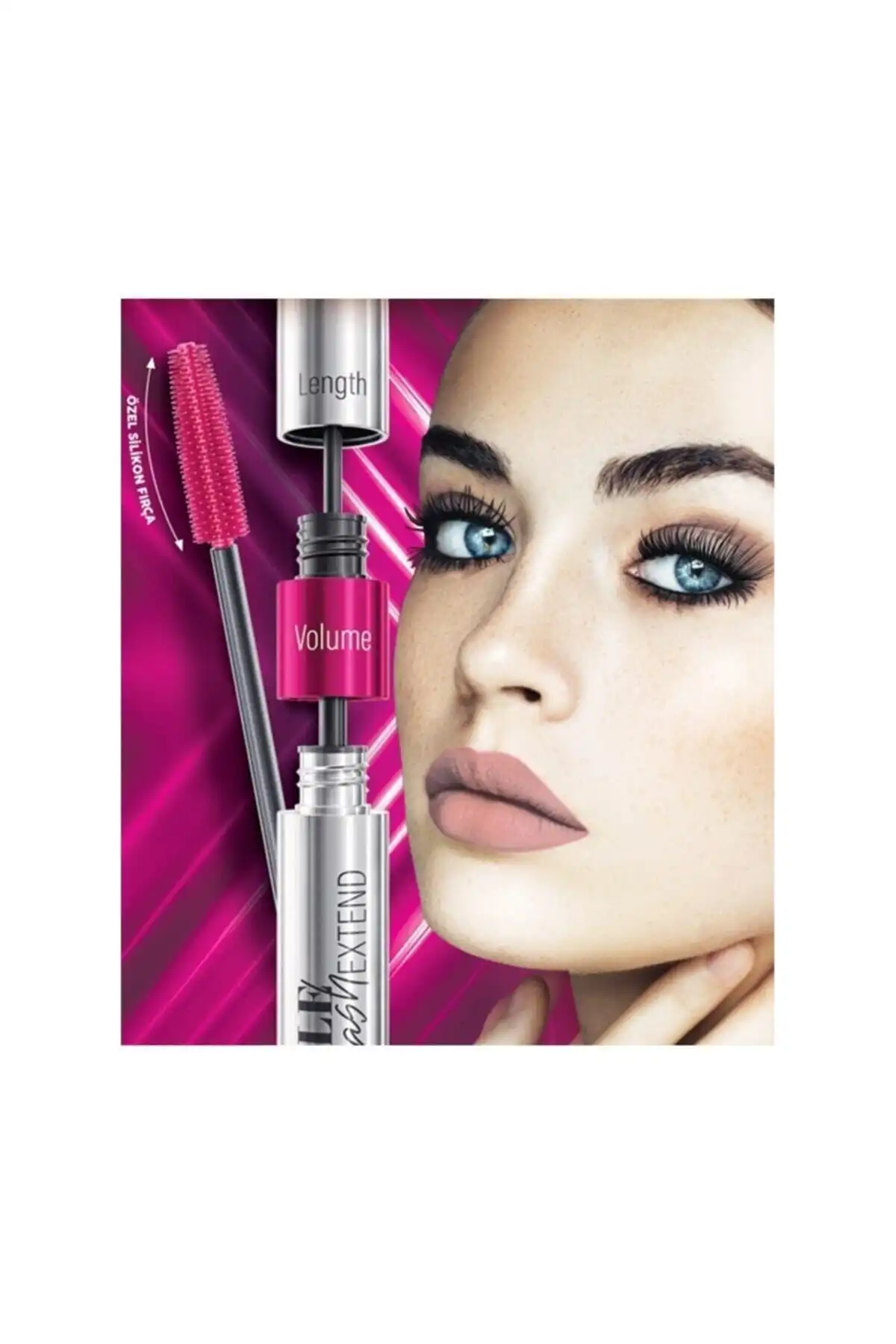 ریمل مژه دوبل افکت دوبل برند   Farmasi(فرماسی) به رنگ  مشکی