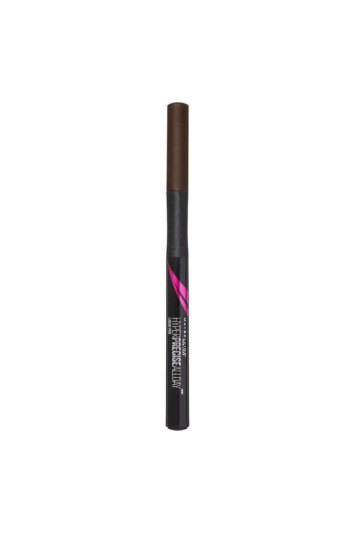 خط چشم مایع قهوه ای - Hyper Precise All Day Liquid Eyeliner Brown 3600531047795 برند   Maybelline New York(میبلین نیویورک) به رنگ   قهوه ای