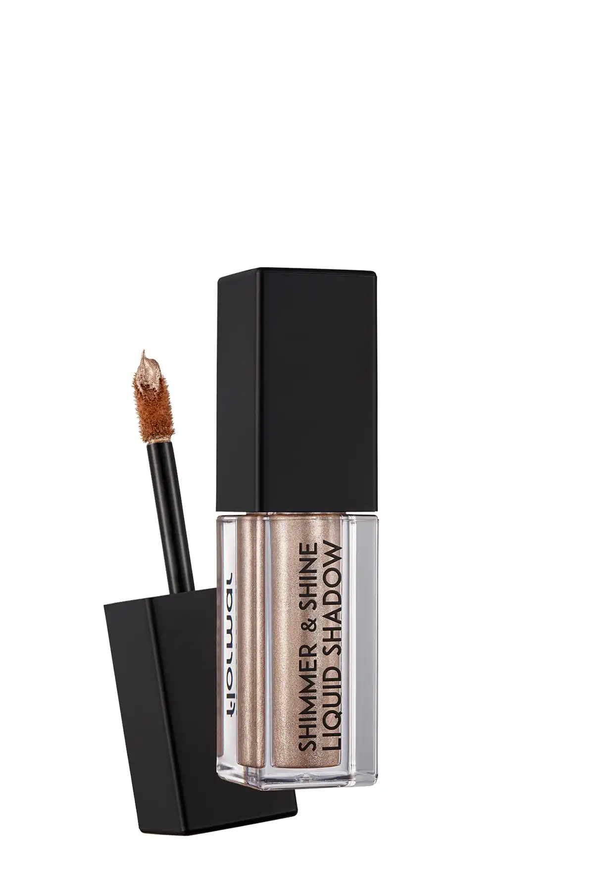 سایه چشم مایع فلزی (طلایی) - Shimmer & Shane Liquid Shadow - 001 Cashmere Gold - 8682536002592 برند   Flormar(فلورمار) به رنگ  طلا