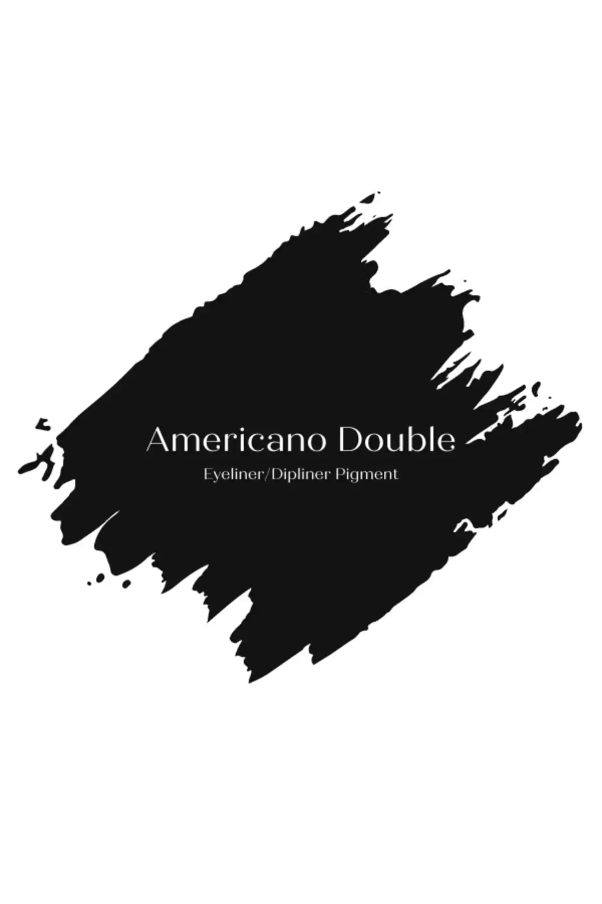 20 میلی لیتر رنگ خط چشم آرایش دائم (AMERICANO DOUBLE) برند   به رنگ  مشکی