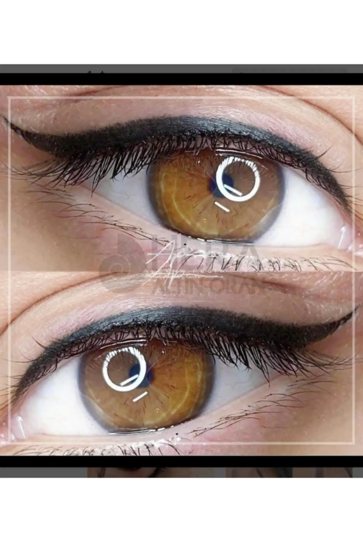 20 میلی لیتر رنگ خط چشم آرایش دائم (AMERICANO DOUBLE) برند   به رنگ  مشکی