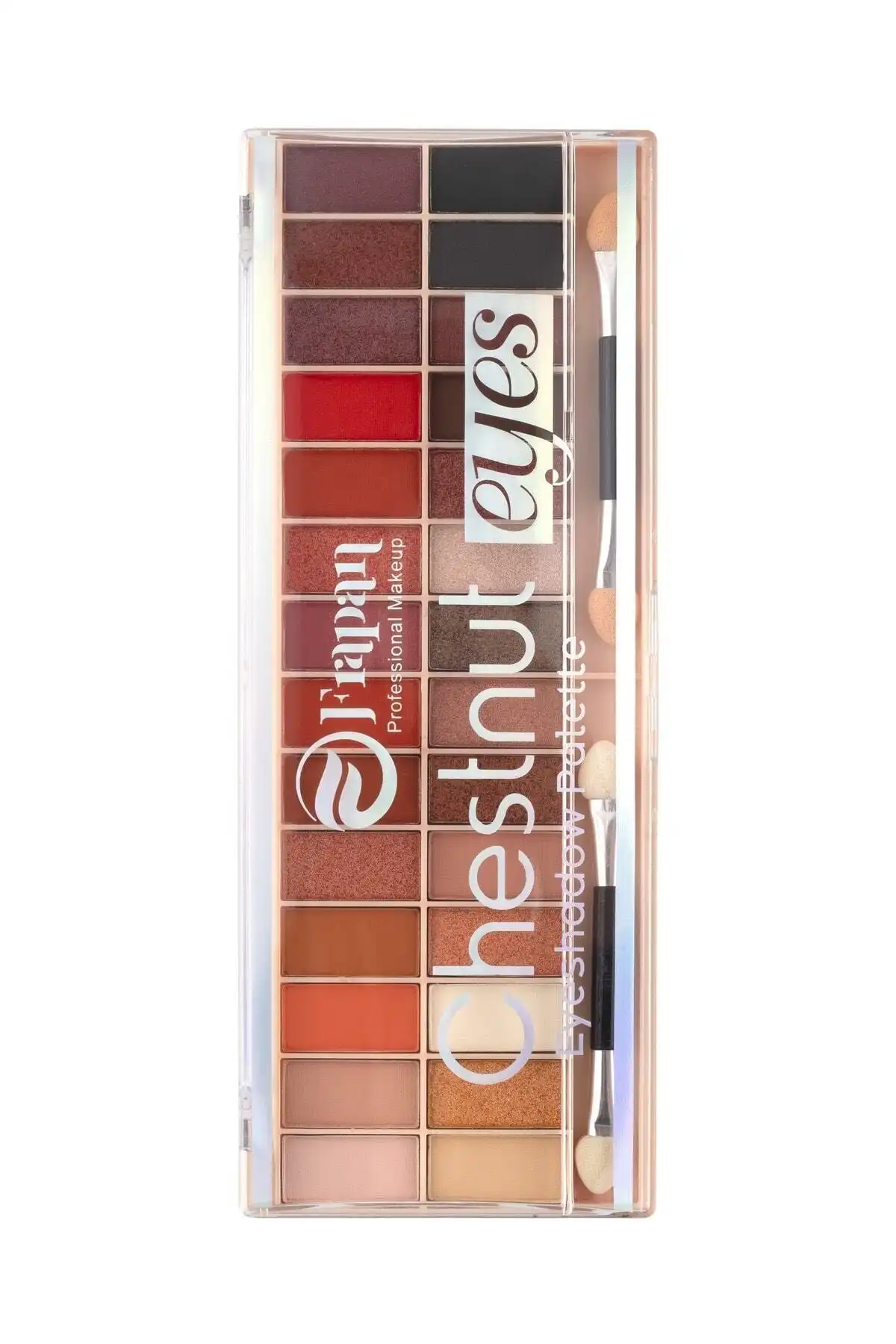 پالت سایه چشم 28 رنگ شاه بلوط برند   به رنگ  خیلی ا