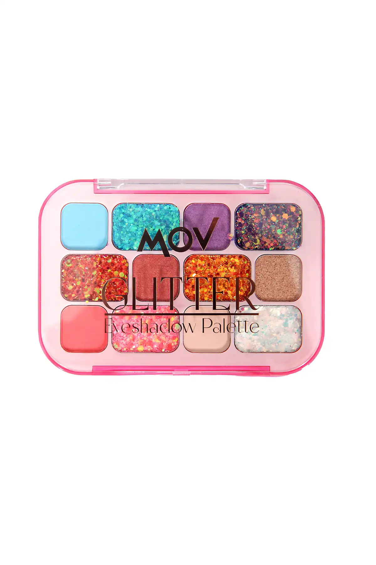 پالت چراغ جلو 12 بسته گلیتر NO:02 برند   به رنگ  خیلی ا