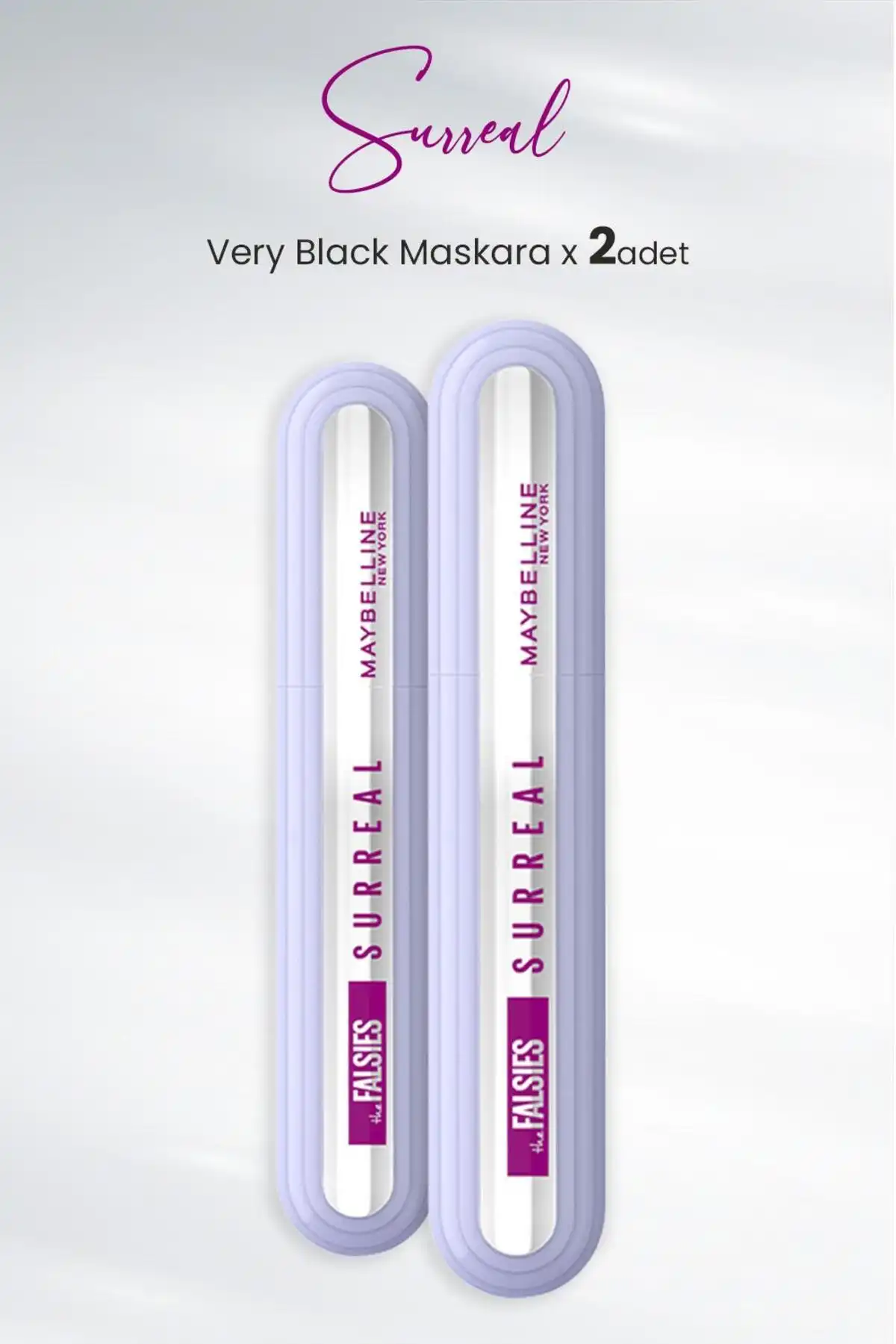 ریمل سورئال خیلی مشکی برند   Maybelline New York(میبلین نیویورک) به رنگ  مشکی