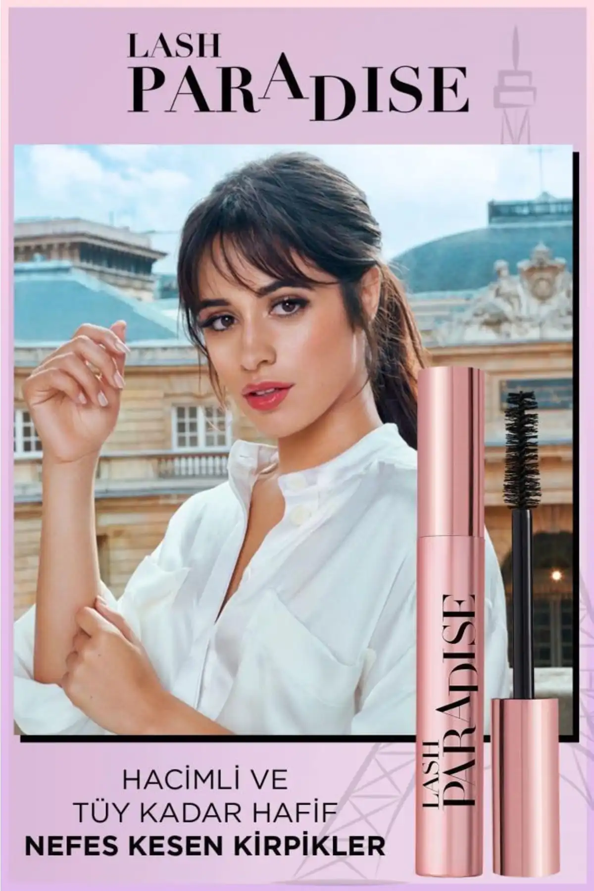 ریمل مشکی اکسترا مشکی Lash Paradise Intense Black & ریمل مینی پارادایس ست 4.7 میلی لیتری برند   L'Oreal Paris(لورآل پاریس) به رنگ  