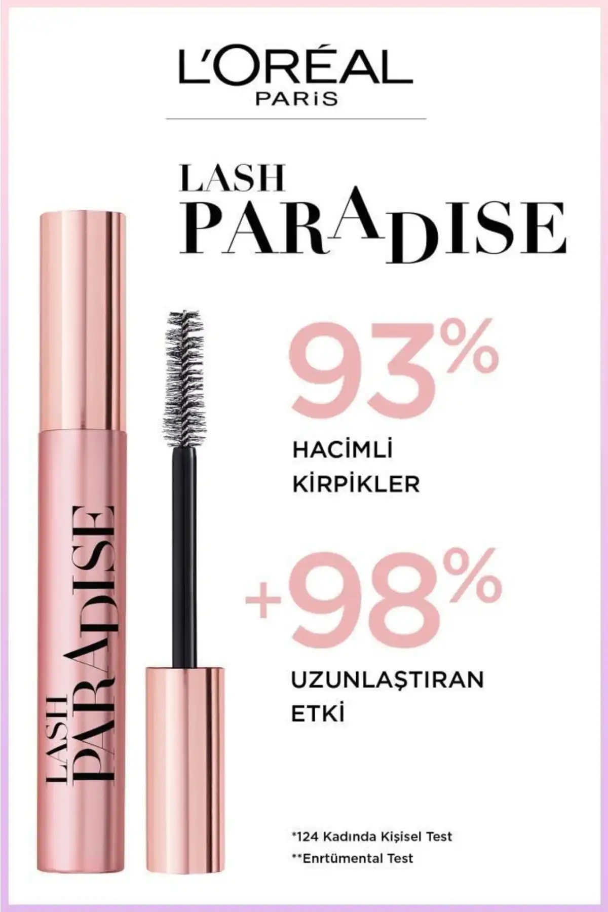 ریمل مشکی اکسترا مشکی Lash Paradise Intense Black & ریمل مینی پارادایس ست 4.7 میلی لیتری برند   L'Oreal Paris(لورآل پاریس) به رنگ  