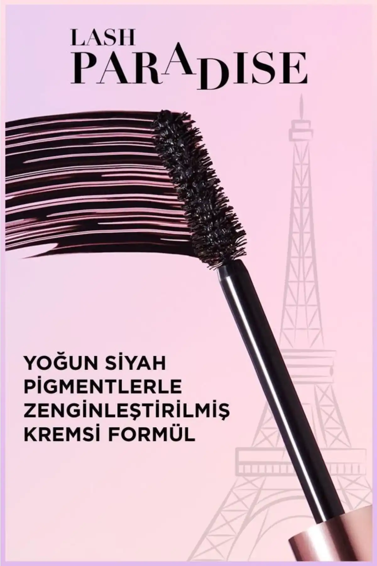 ریمل مشکی اکسترا مشکی Lash Paradise Intense Black & ریمل مینی پارادایس ست 4.7 میلی لیتری برند   L'Oreal Paris(لورآل پاریس) به رنگ  