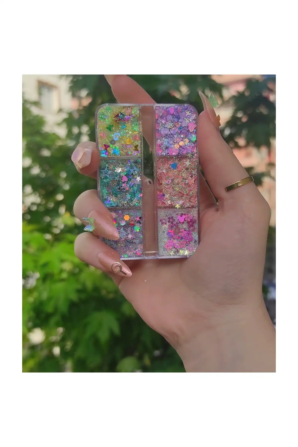 پالت سایه چشم ژل براق باربی05 برند   hbtasarim(hbdesign) به رنگ  خیلی ا