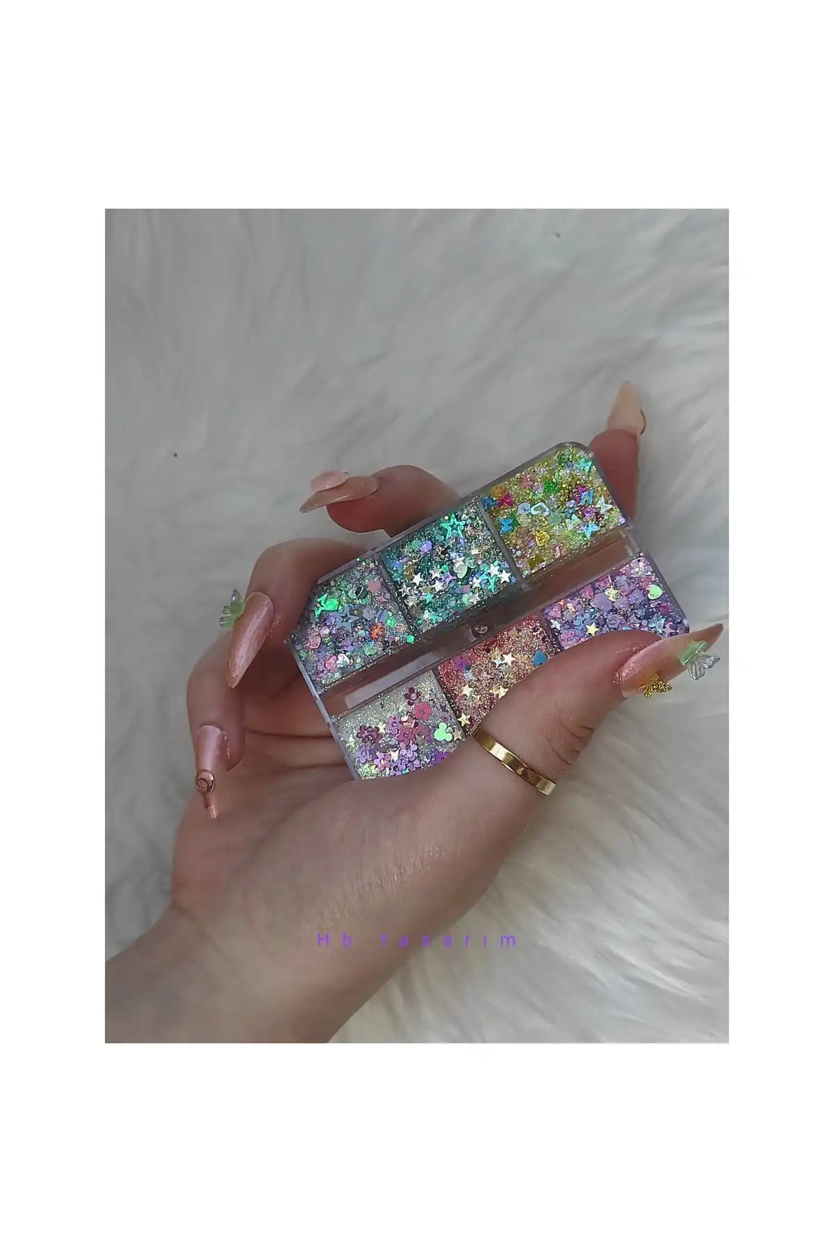 پالت سایه چشم ژل براق باربی05 برند   hbtasarim(hbdesign) به رنگ  خیلی ا