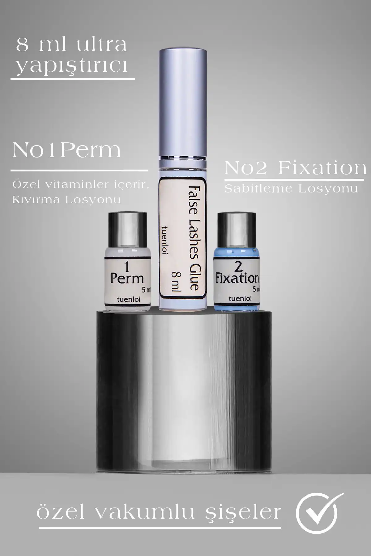 ست لیفت مژه-ست لمینت ابرو & رنگ سایز بزرگ (فرمول آلمانی) برند   به رنگ  سفید