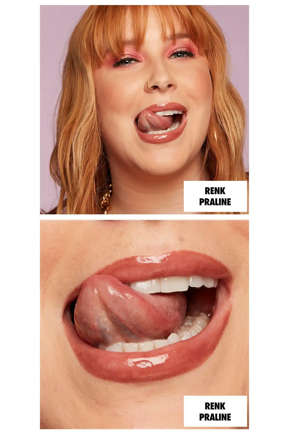 براق لب - باتر گلاس پرالین 15 گرمی 800897828370 برند   NYX Professional Makeup(آرایش حرفه ای NYX) به رنگ   بژ