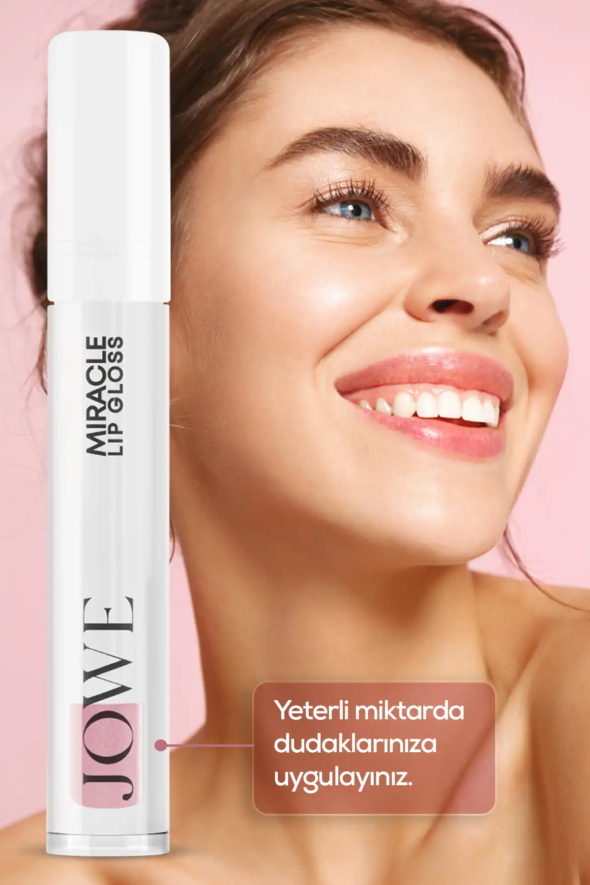 براق کننده لب تغییر دهنده رنگ معجزه برند   به رنگ  سفید