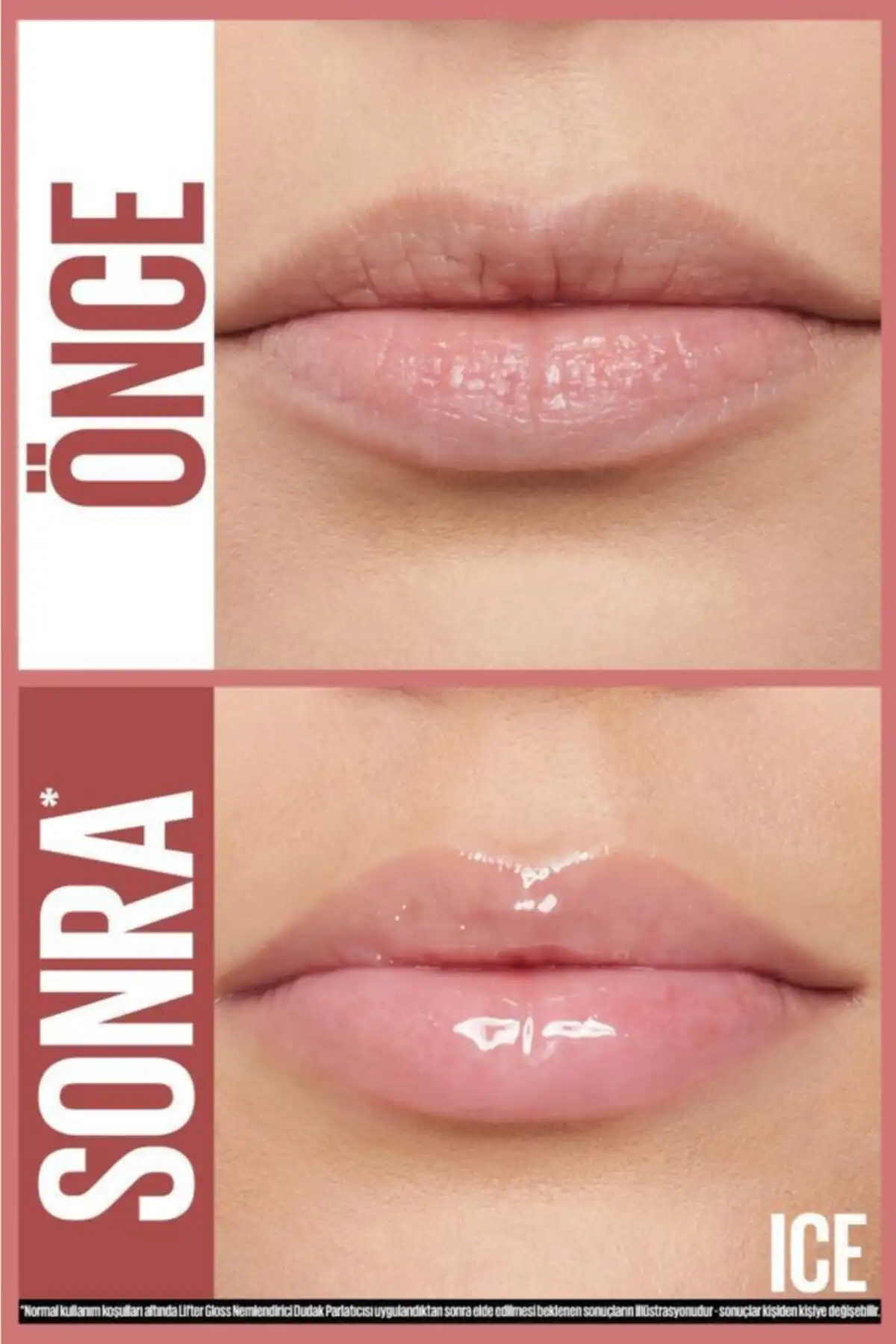 Lifter Gloss Moisturizing Lip Gloss - 002 Ice برند   Maybelline New York(میبلین نیویورک) به رنگ  آبی