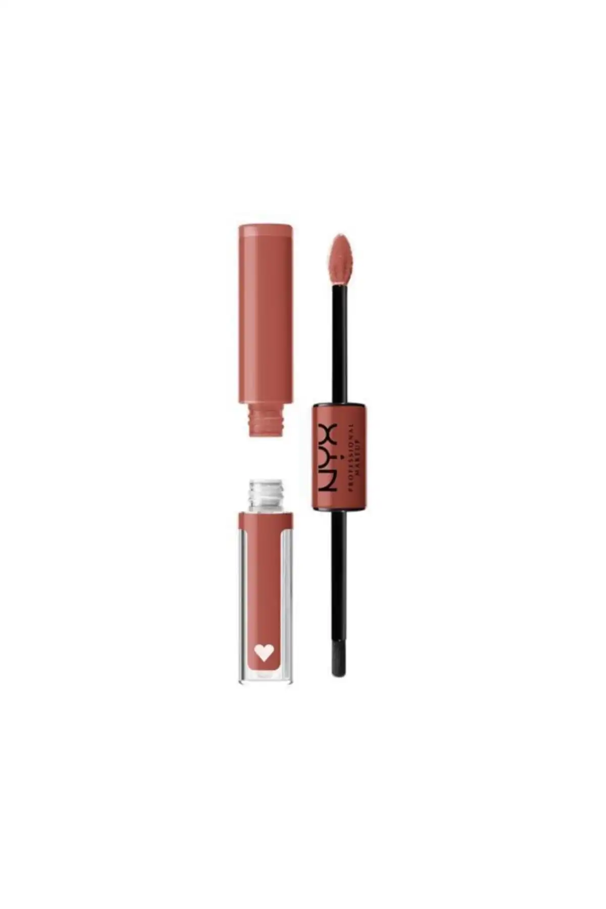 Shine Loud High Shine Lip Color Ambition Statement - Lip Gloss برند   NYX Professional Makeup(آرایش حرفه ای NYX) به رنگ   صورتی
