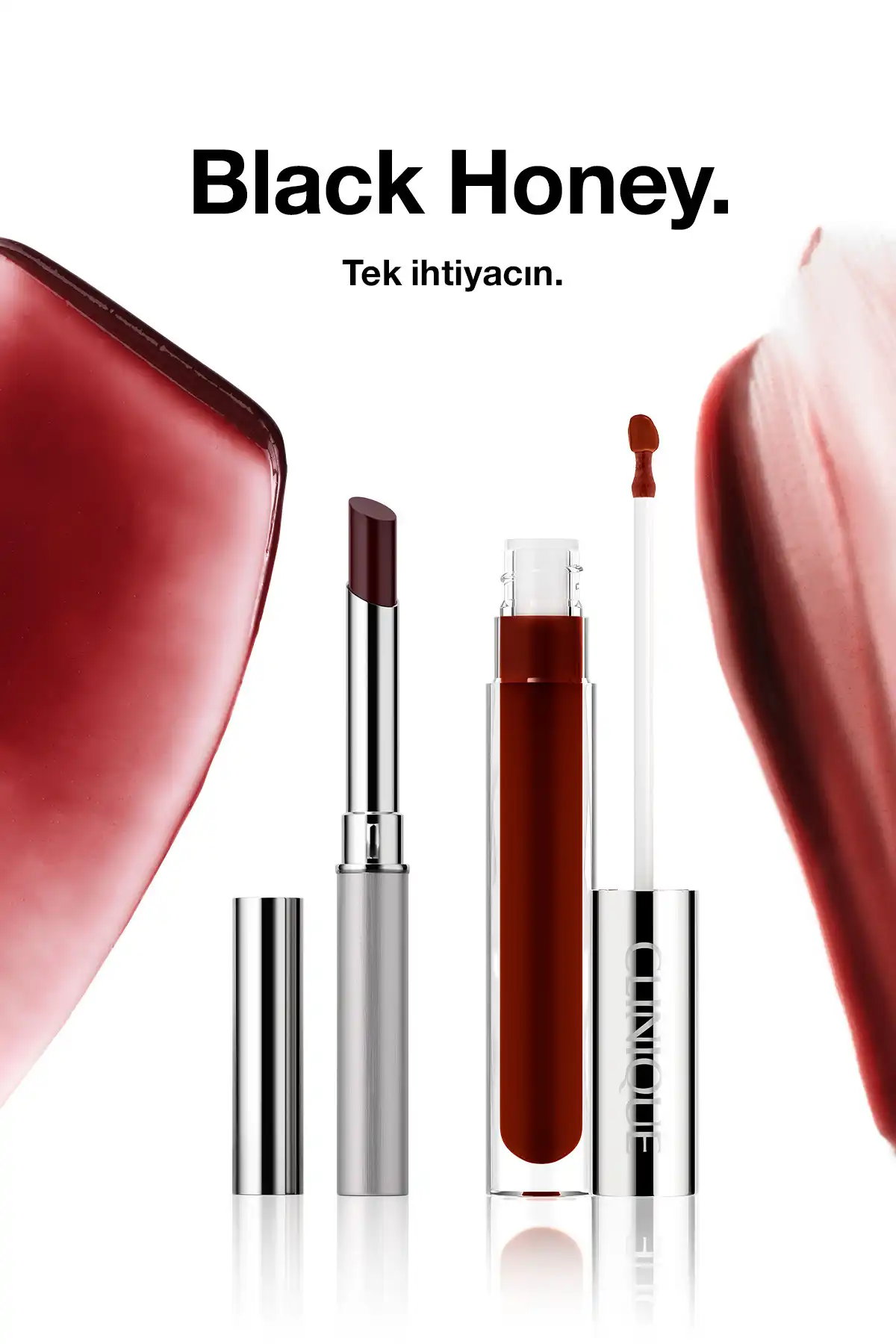 براق لب کرمی Pop Plush™ - مشکی عسلی پاپ برند   Clinique(درمانگاه) به رنگ  مشکی