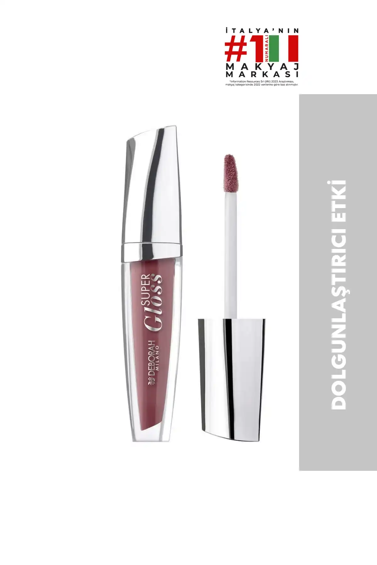 رز قهوه ای سوپر براق 09 8009518324693 برند   Deborah(دبورا) به رنگ  سفید