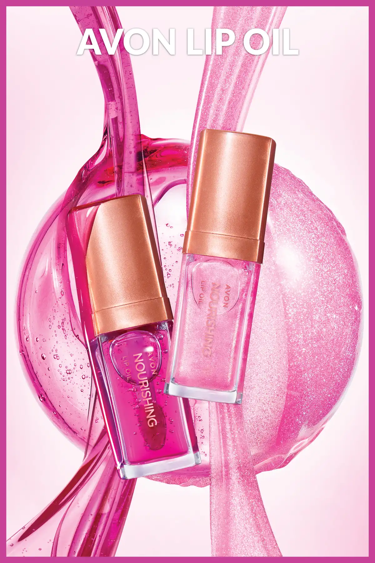 روغن واقعی لب روغن مراقبت از لب گلبرگ درخشان - 7 میلی لیتر برند   Avon(آوون) به رنگ   صورتی در دسته حالت دهنده مو