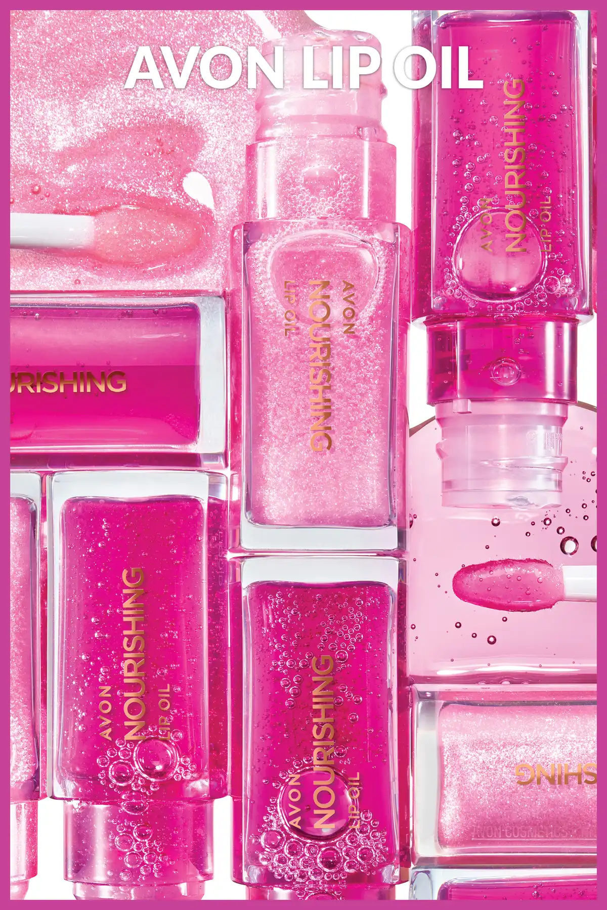 روغن واقعی لب روغن مراقبت از لب گلبرگ درخشان - 7 میلی لیتر برند   Avon(آوون) به رنگ   صورتی در دسته حالت دهنده مو