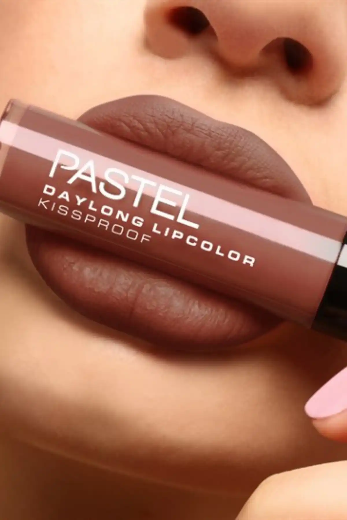 Daylong Lipcolor Kissproof - Liquid Matte Lipstick 15 برند   PASTELASTORE(پاستلاستور) به رنگ   قهوه ای در دسته حالت دهنده مو