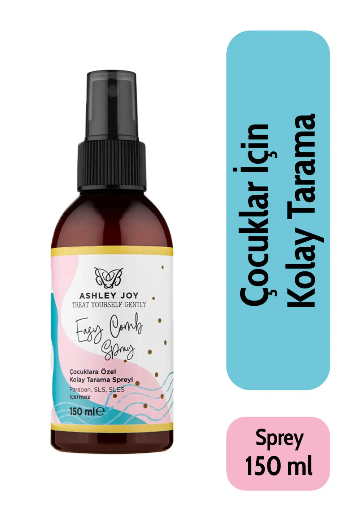 اسپری آسان شانه برای کودکان، مرطوب کننده و براق کننده 150 میلی لیتر برند   به رنگ   در دسته حالت دهنده مو