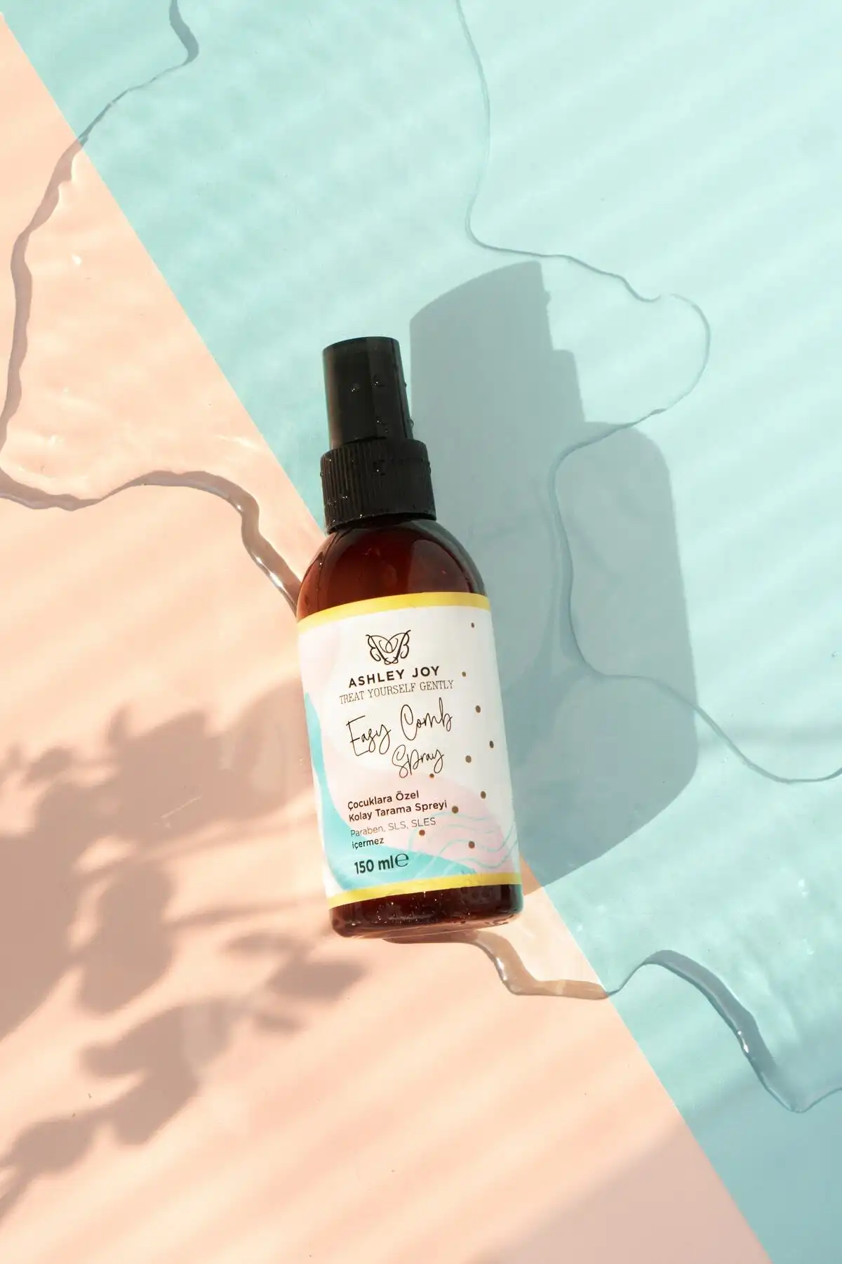 اسپری آسان شانه برای کودکان، مرطوب کننده و براق کننده 150 میلی لیتر برند   به رنگ   در دسته حالت دهنده مو