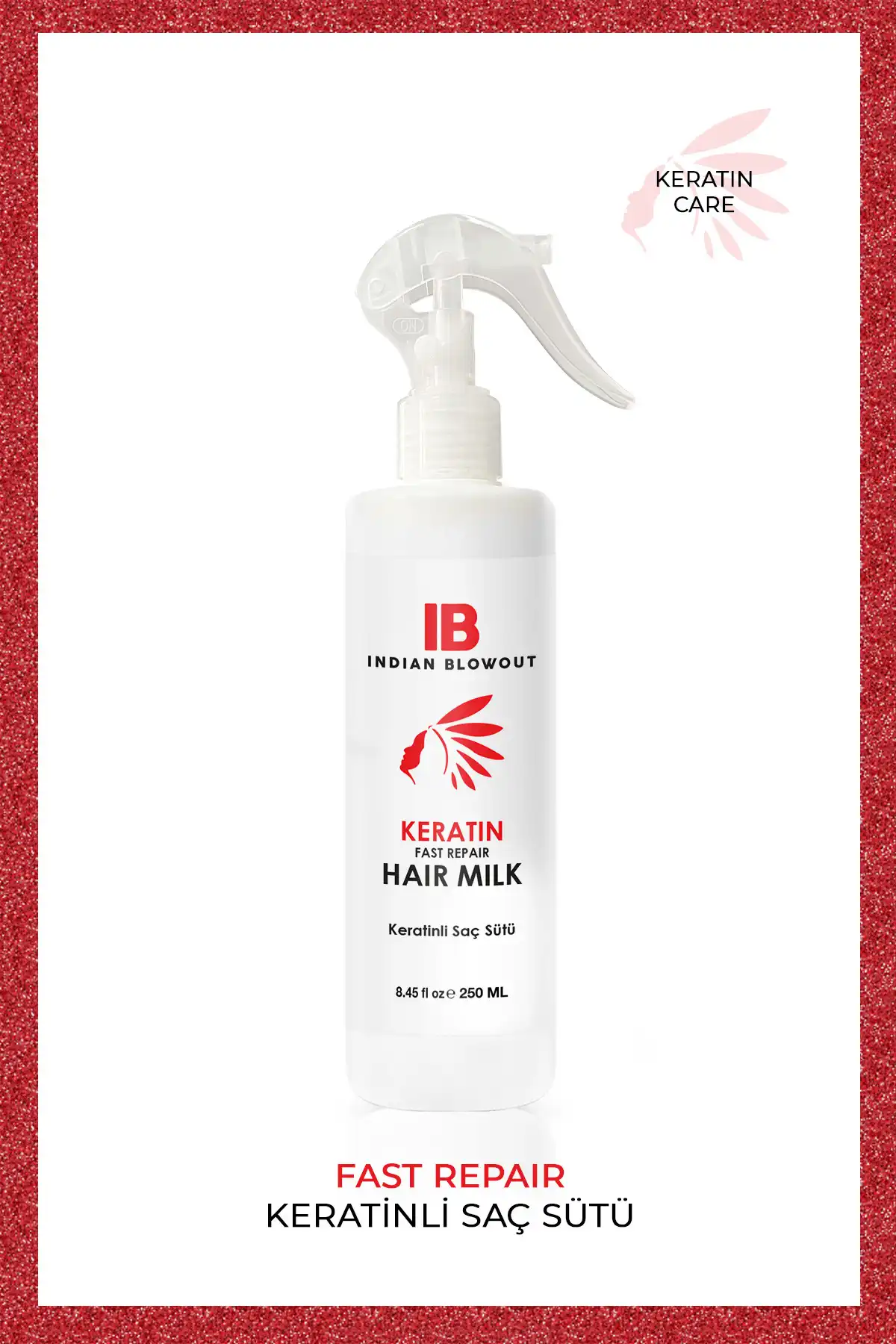 شیر کراتینه مغذی محافظ در برابر گرما برند   Indian Blowout(بلواوت هندی) به رنگ   در دسته حالت دهنده مو