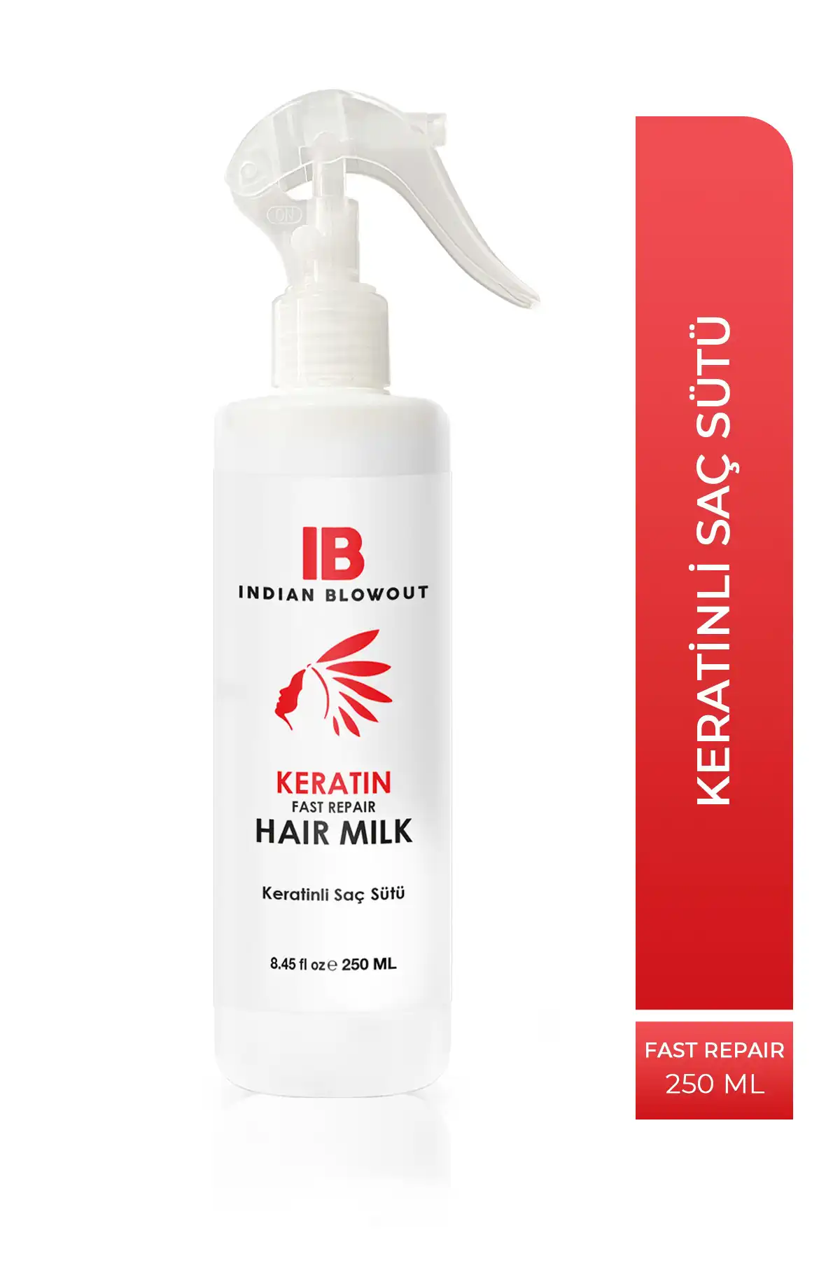 شیر کراتینه مغذی محافظ در برابر گرما برند   Indian Blowout(بلواوت هندی) به رنگ   در دسته حالت دهنده مو