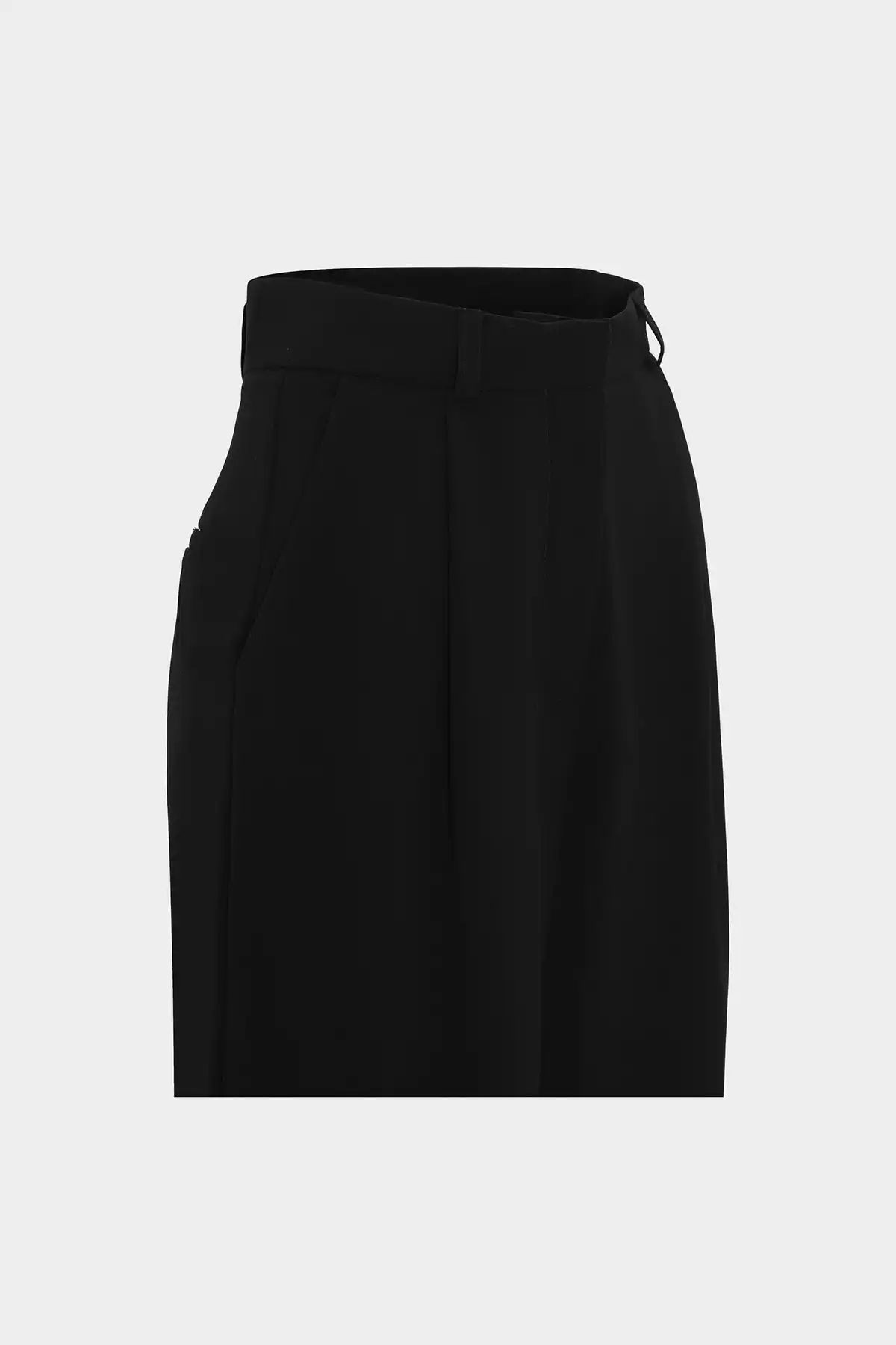 شلوار گشاد کمر بلند Palazzo بافت برند   Açelya Okcu ( آزالیا اوککو )  به رنگ  مشکی