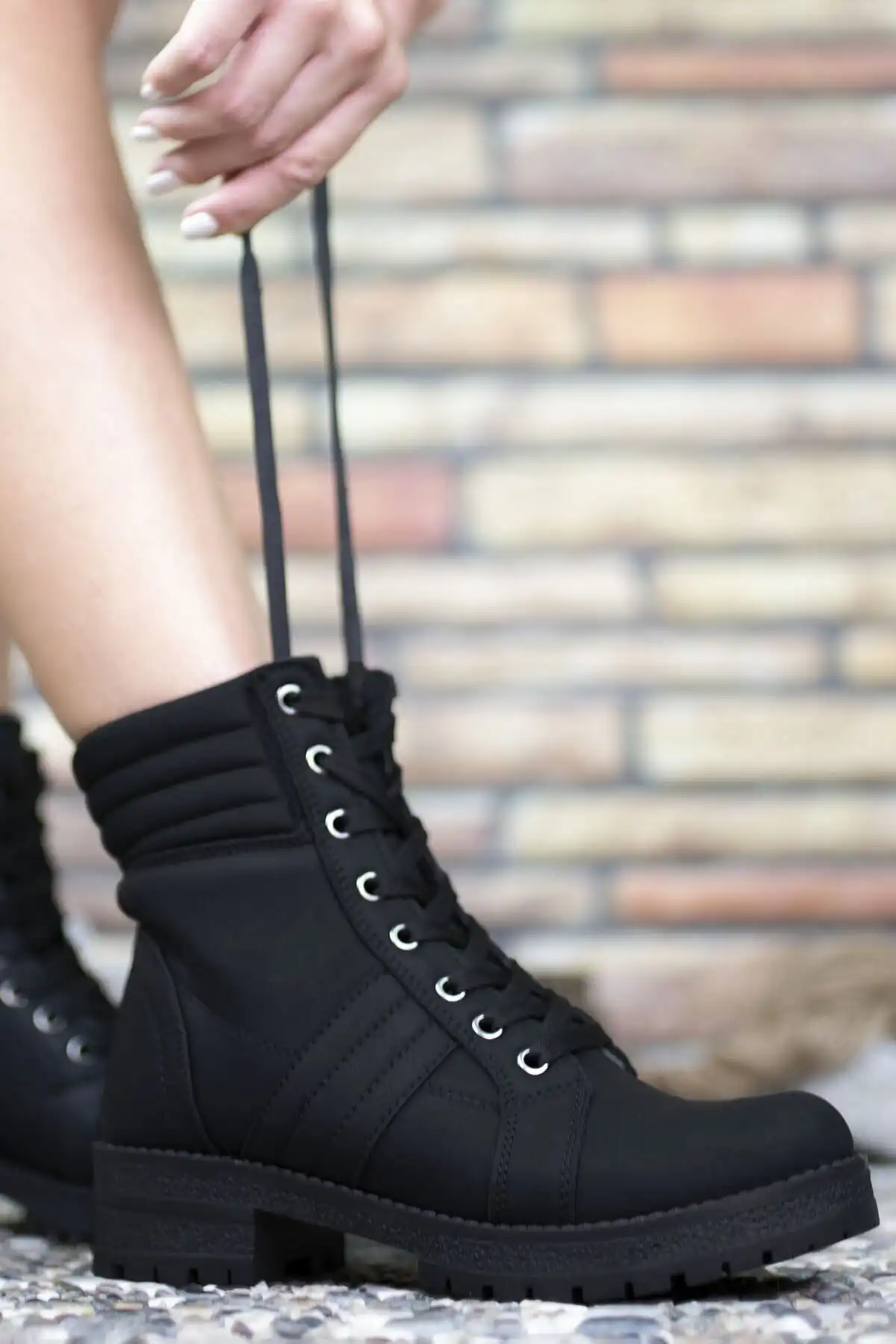 چکمه زنانه مشکی اکسترا مات 0012285 برند   Riccon ( ریکون )  به رنگ  مشکی