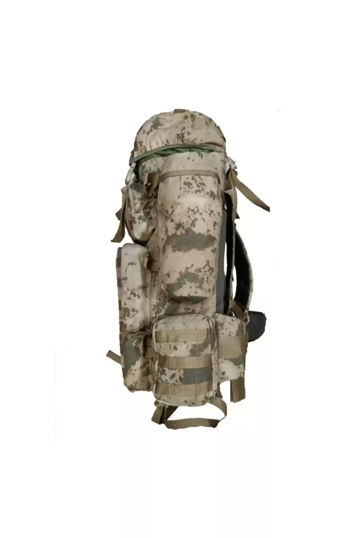 J. Comouflage Color Operation Tactical Mountaineer کوله پشتی کوردورا فابریک 110+10 لیتری برند   AskerVadisi(Soldier Valley) به رنگ  رنگ قهوه ای