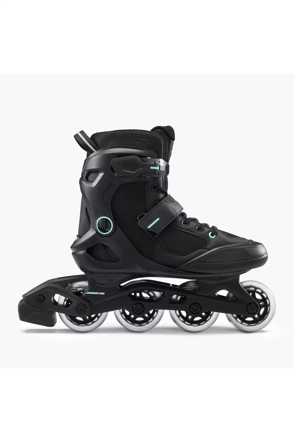 اسکیت تناسب اندام مردانه Oxelo - مشکی / آبی - Fıt100 برند   Decathlon(ده گانه) به رنگ  مشکی در دسته اسنبورد