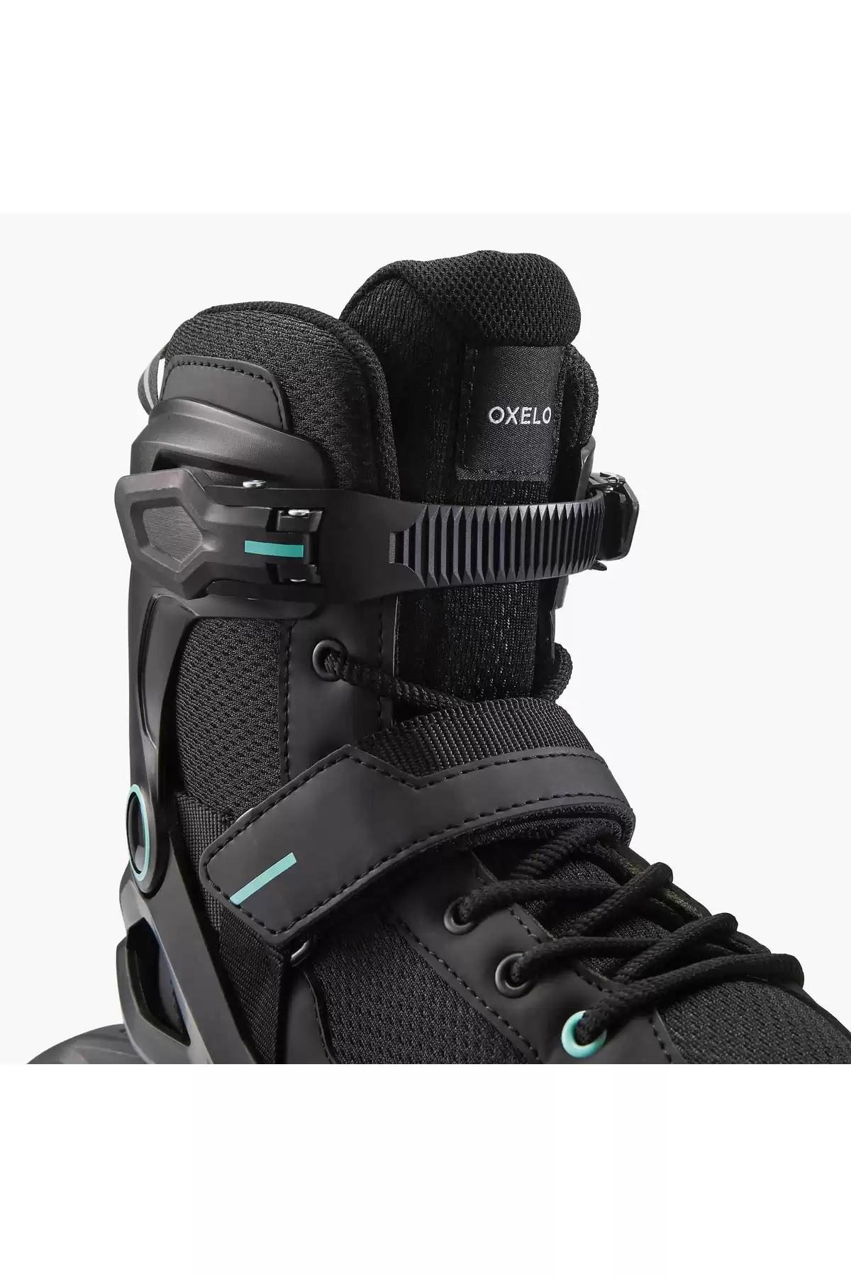 اسکیت تناسب اندام مردانه Oxelo - مشکی / آبی - Fıt100 برند   Decathlon(ده گانه) به رنگ  مشکی در دسته اسنبورد
