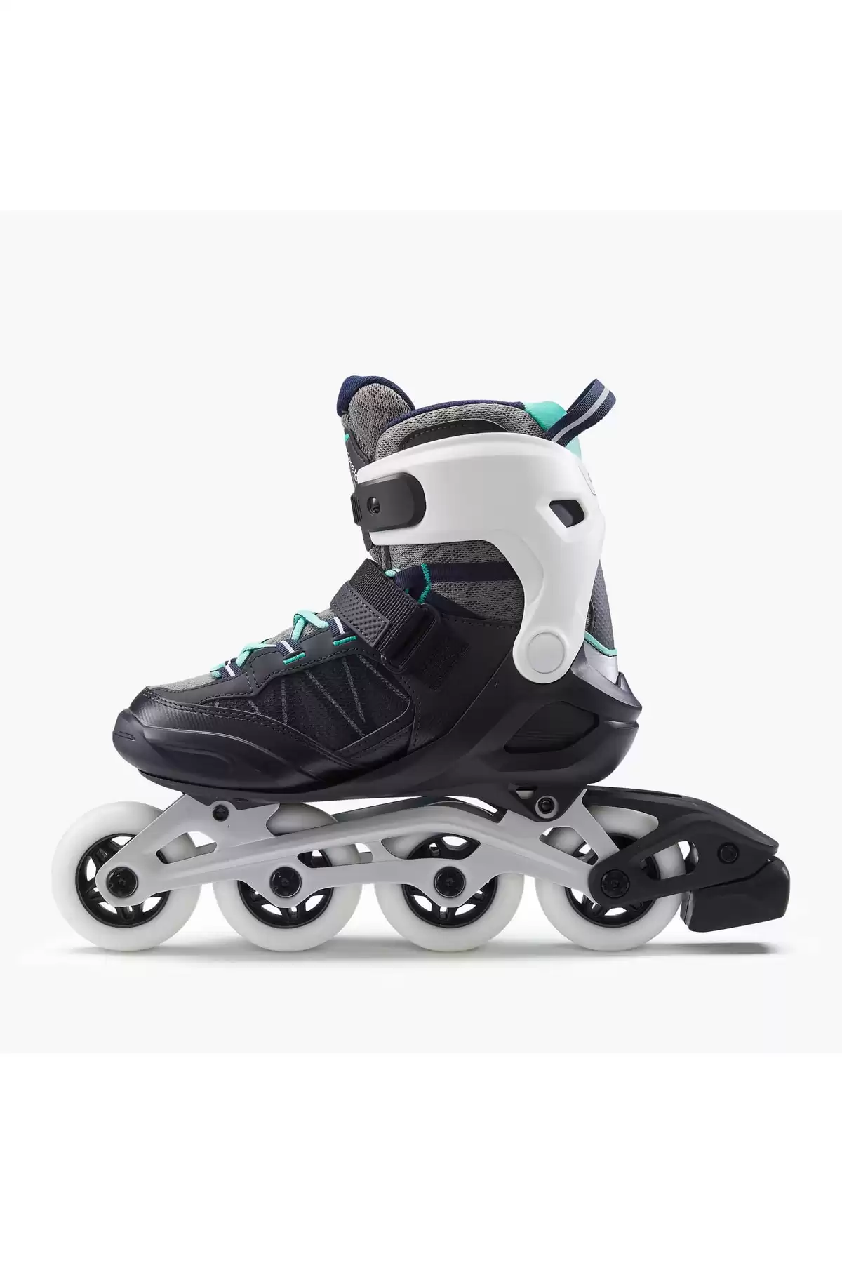 اسکیت تناسب اندام بزرگسالان Oxelo - فیروزه - Fit500 برند   Decathlon(ده گانه) به رنگ  سبز در دسته اسنبورد