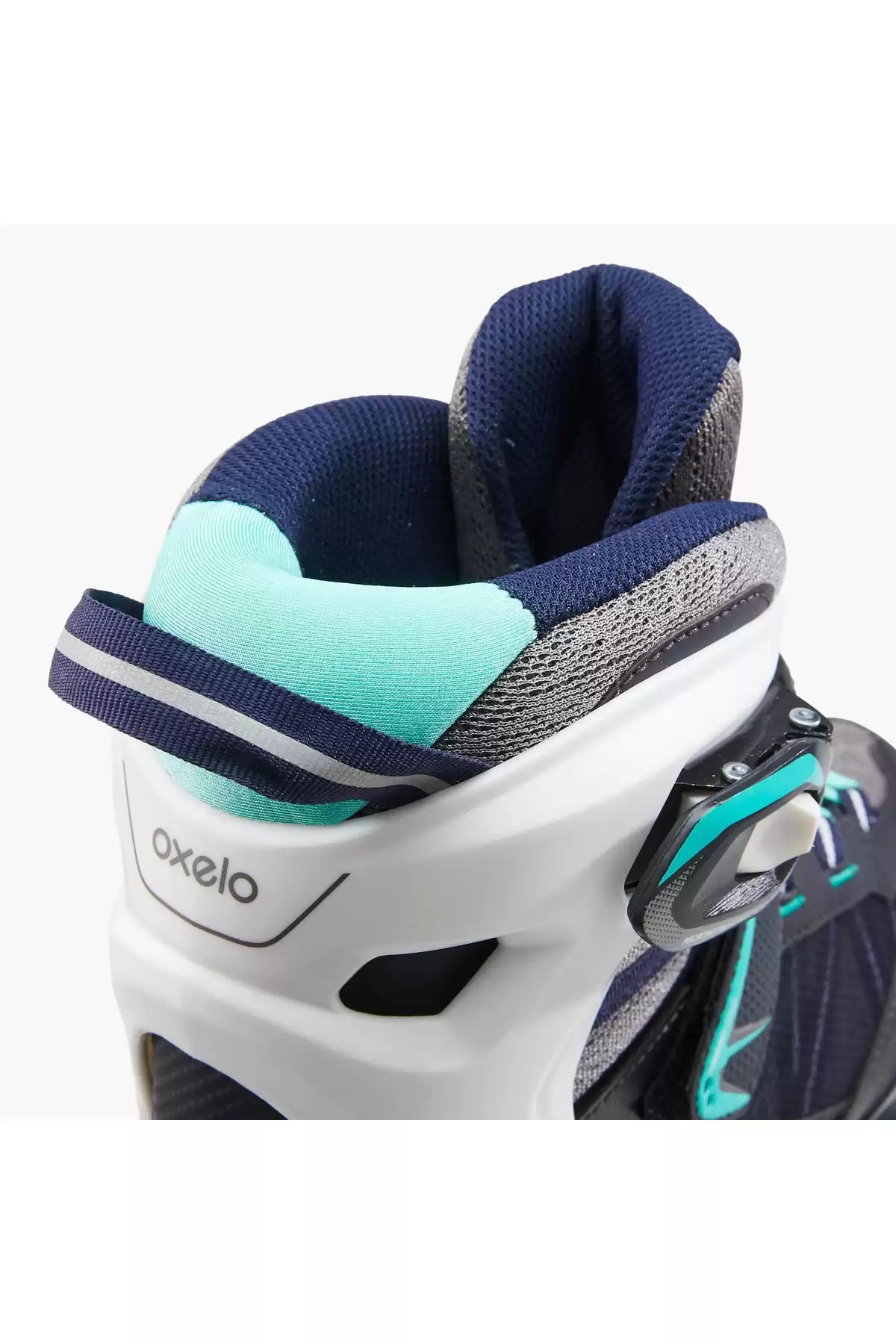اسکیت تناسب اندام بزرگسالان Oxelo - فیروزه - Fit500 برند   Decathlon(ده گانه) به رنگ  سبز در دسته اسنبورد