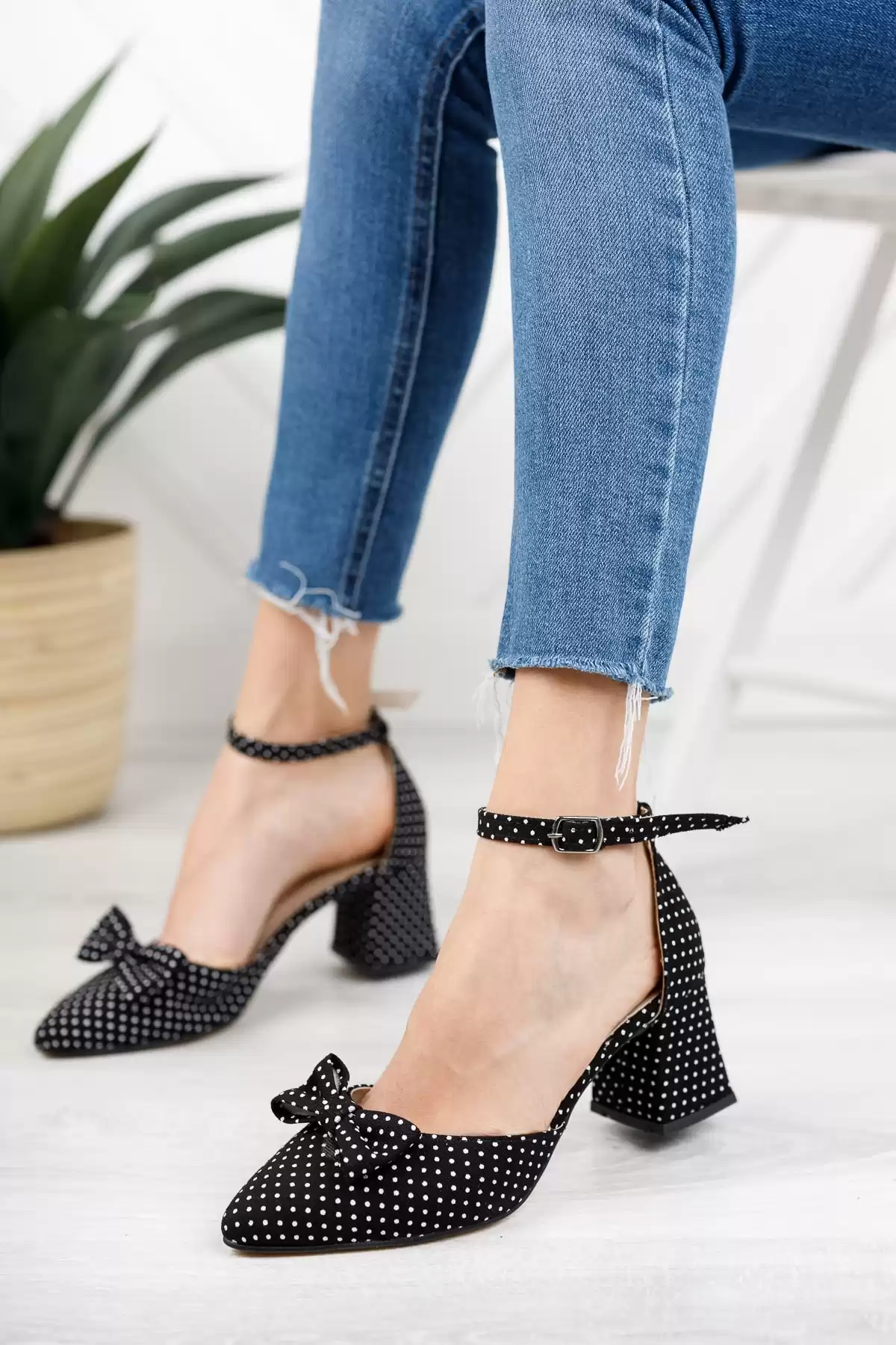 کفش پاپیون زنانه Md1042-119-0008 برند   Moda Değirmeni(آسیاب مد) به رنگ  مشکی در دسته مجلسی