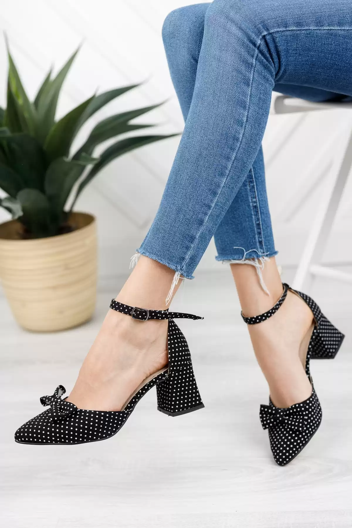 کفش پاپیون زنانه Md1042-119-0008 برند   Moda Değirmeni(آسیاب مد) به رنگ  مشکی در دسته مجلسی