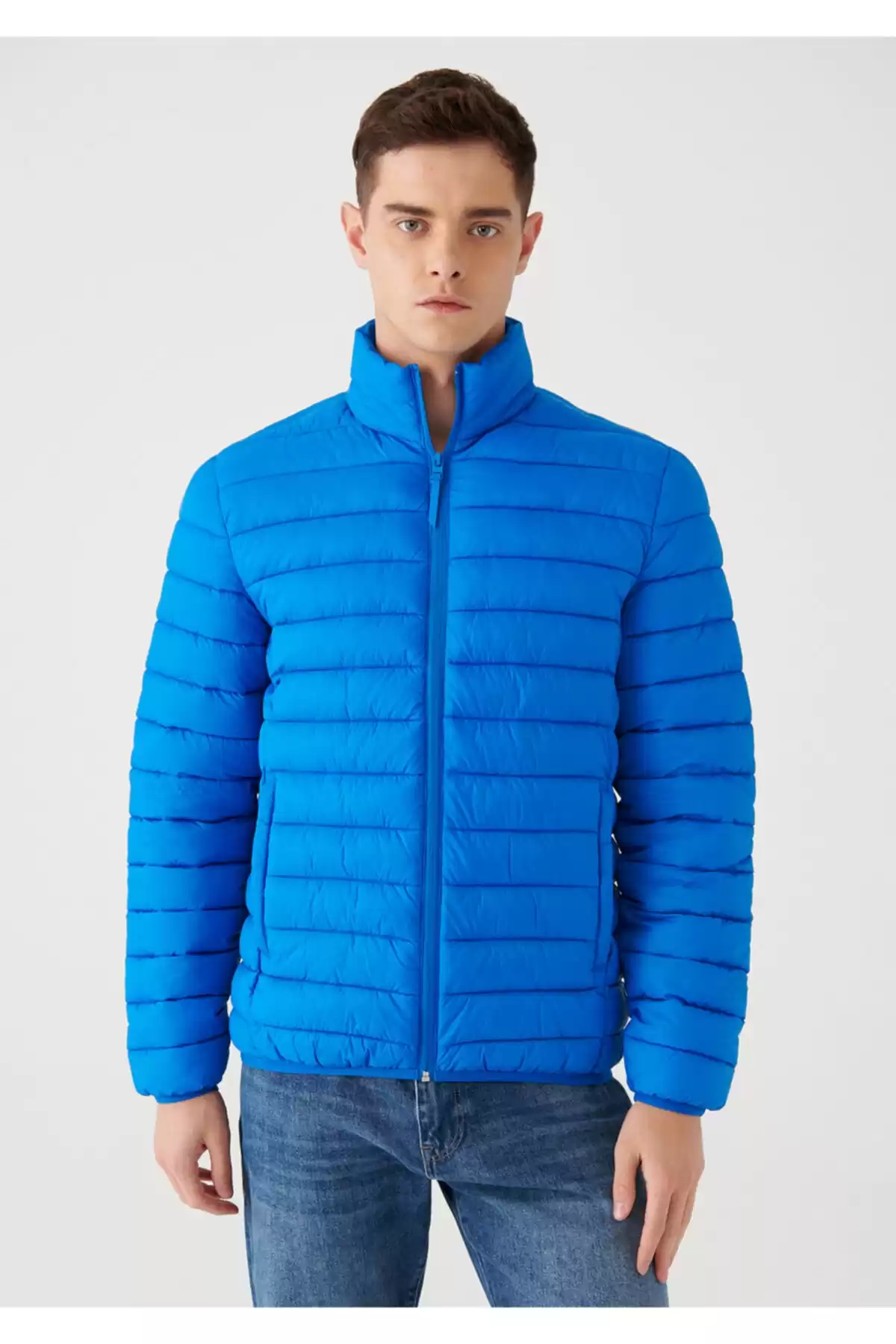 ژاکت بادی Slim Fit / Slim Fit 0110016-70915 برند   Mavi(ماوی) به رنگ  آبی مدل  بادی و ضد آب