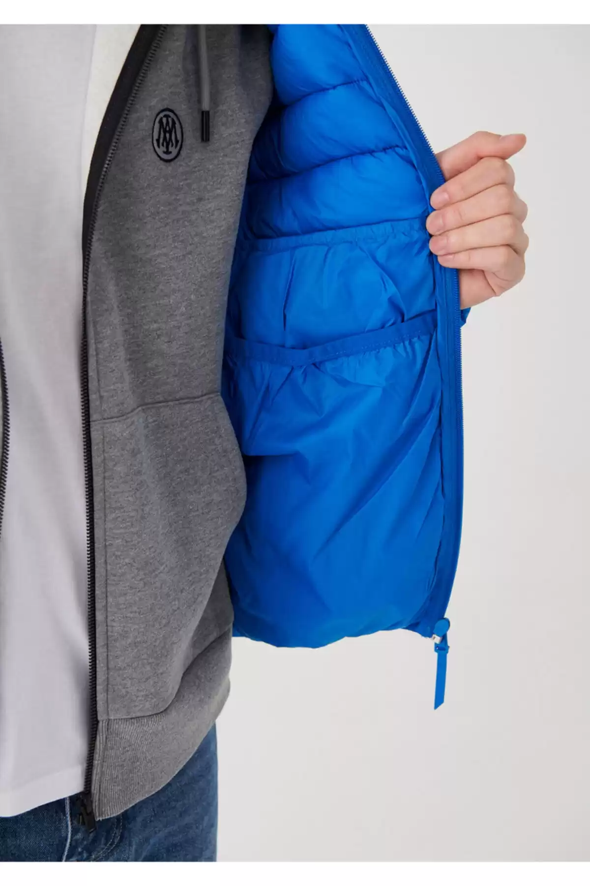 ژاکت بادی Slim Fit / Slim Fit 0110016-70915 برند   Mavi(ماوی) به رنگ  آبی مدل  بادی و ضد آب