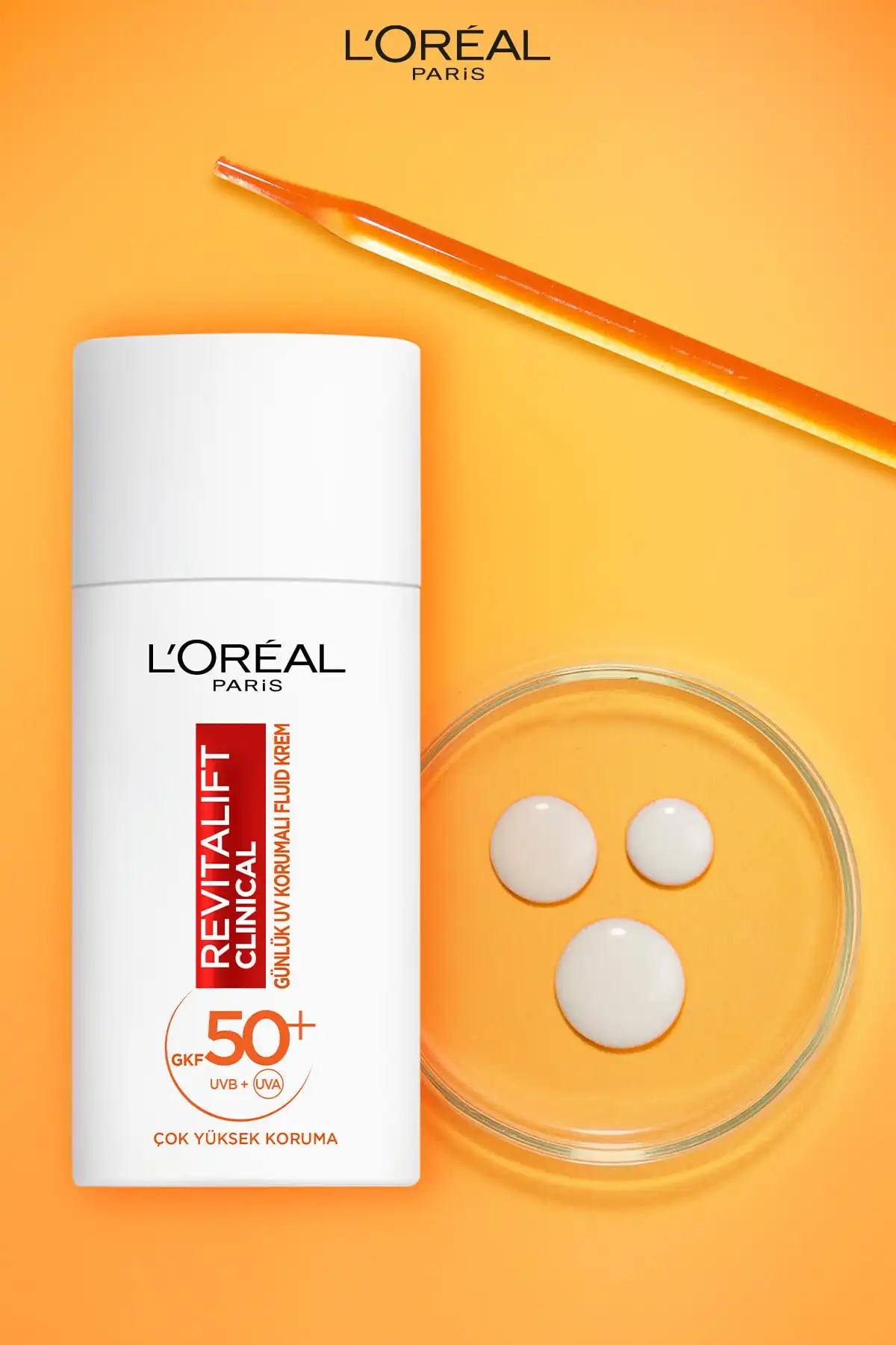 سرم روشن کننده 12% ویتامین C خالص Revitalift Clinical & ضد آفتاب صورت Spf 50+ UV Protected Face 50ml برند   به رنگ   در دسته ست مراقبت از پوست