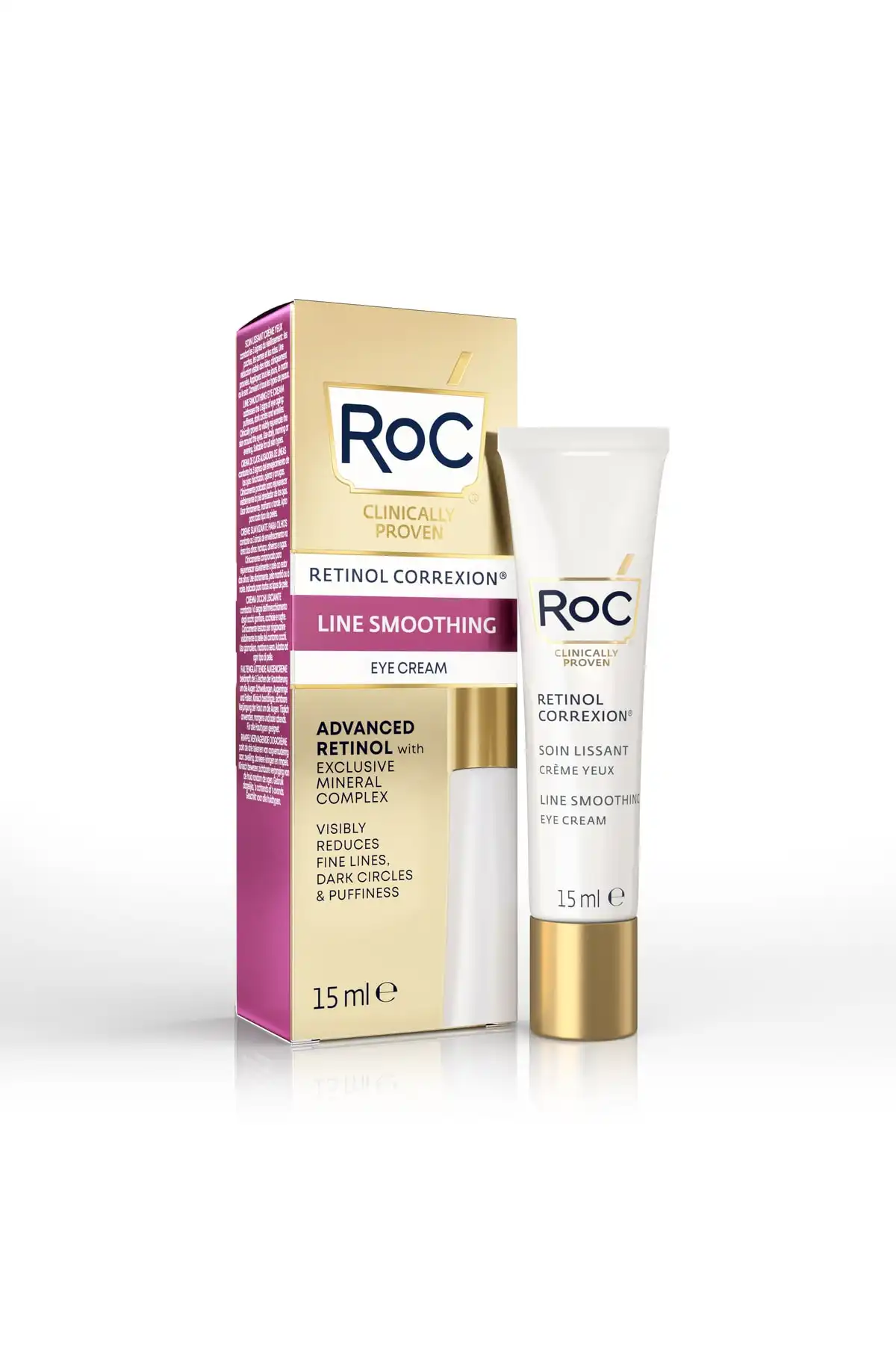 ضد افتادگی 50 میلی لیتر + کرم دور چشم Ls 15 میلی لیتر برند   Singing Rock(آواز راک) به رنگ   در دسته ست مراقبت از پوست