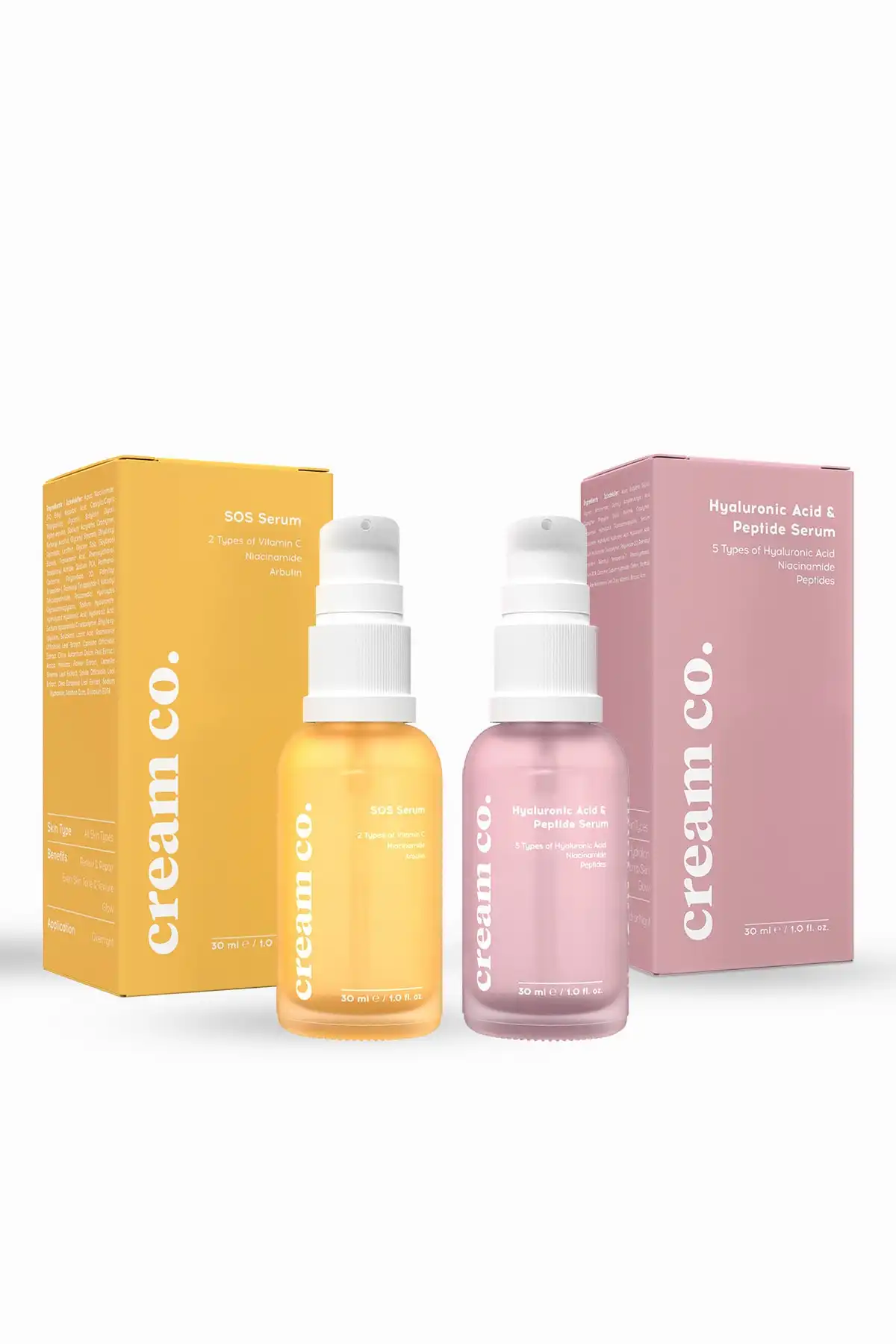 Hydrating Plumper Anti-Lemish Revitalizing Revitalizing Repair Duo برند   Cream Co.(شرکت کرم) به رنگ   در دسته ست مراقبت از پوست