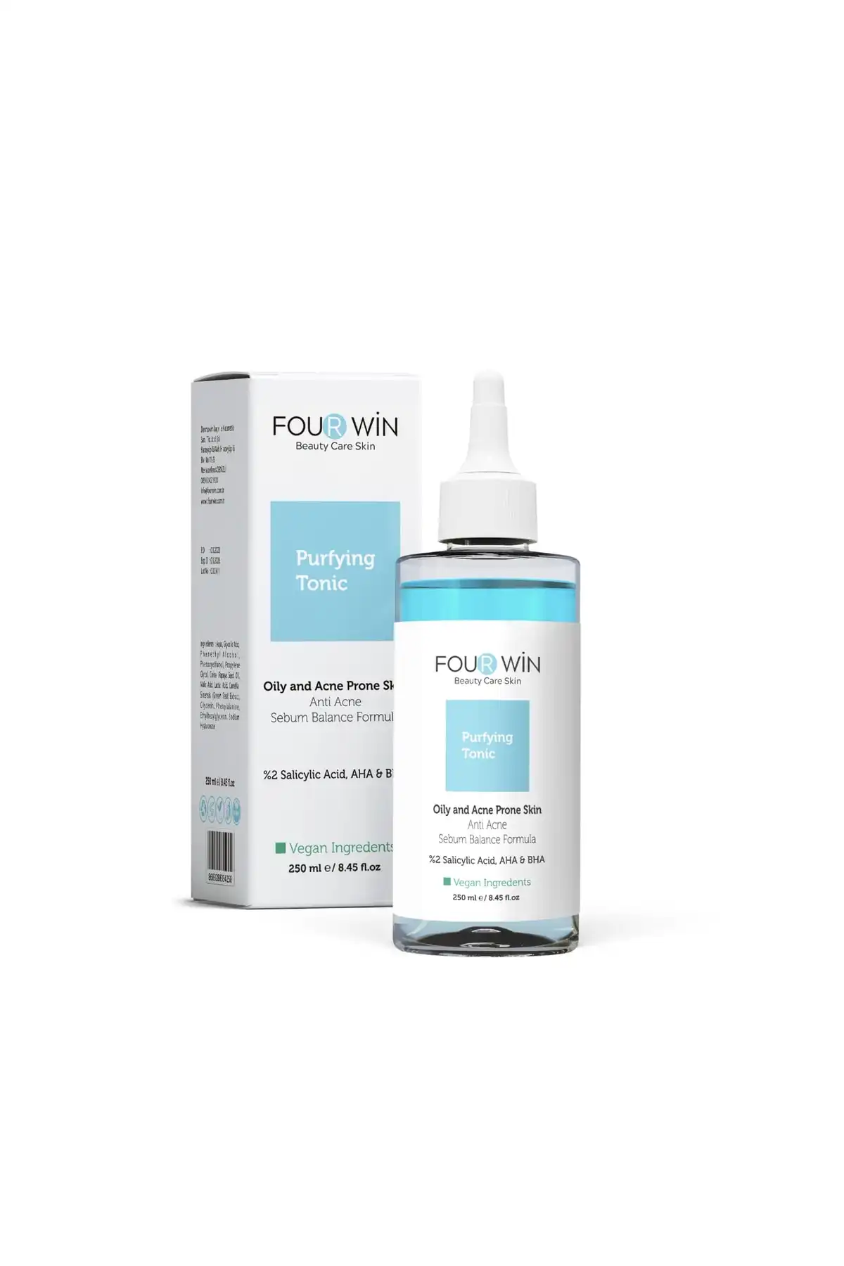 روغنی & پوست مستعد آکنه مرطوب کننده، منافذ، تصفیه کننده برند   Four Win(چهار برد) به رنگ   در دسته ست مراقبت از پوست